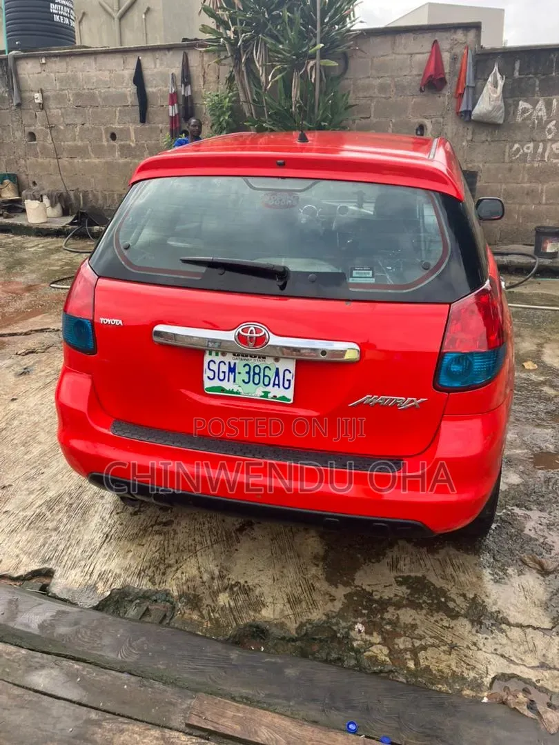 Toyota Matrix 2003 Red
