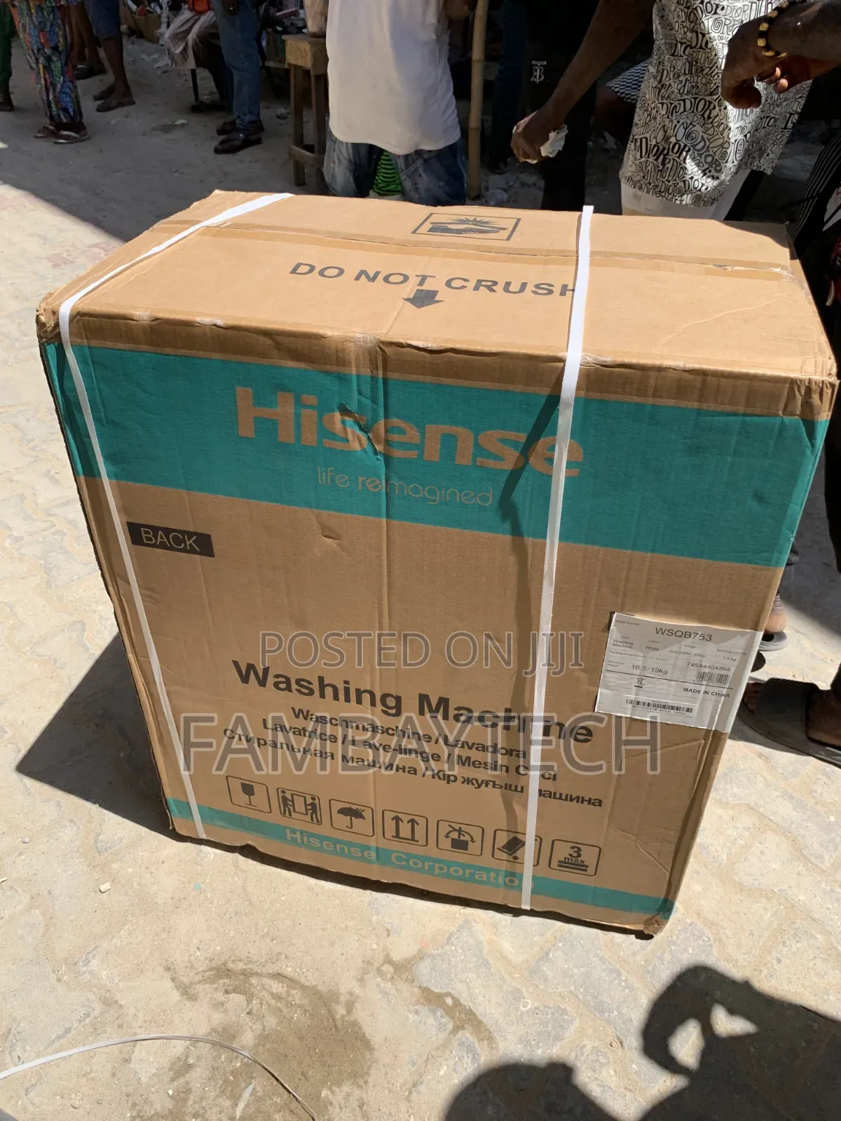 Hisense 7.5kg Top Load Washer – Energy Efficient Durable