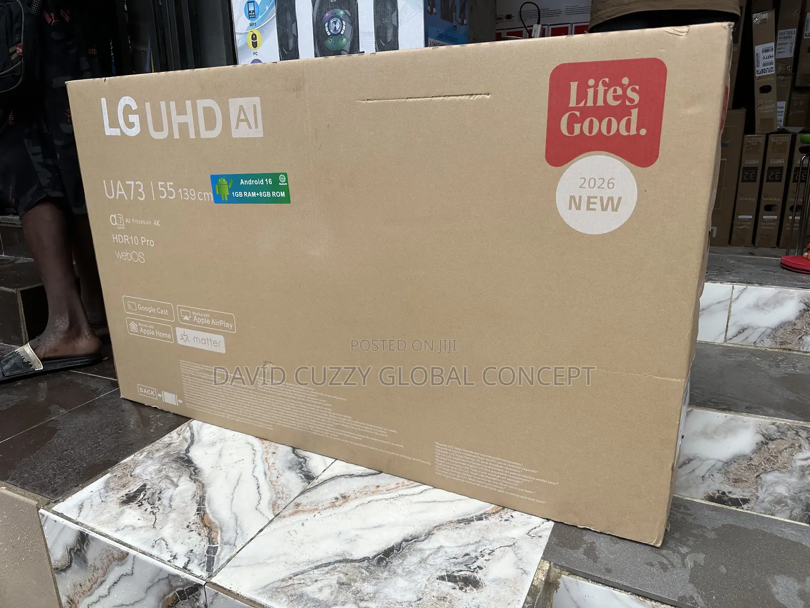 Lg 55 Inches Smart Frameless Tv
