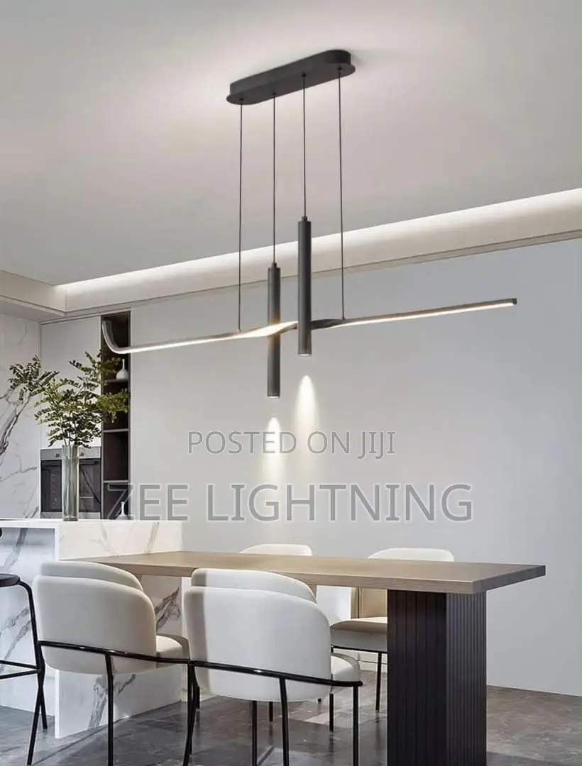 Pendant Drop Chandelier With 2 Single Drop Pendant