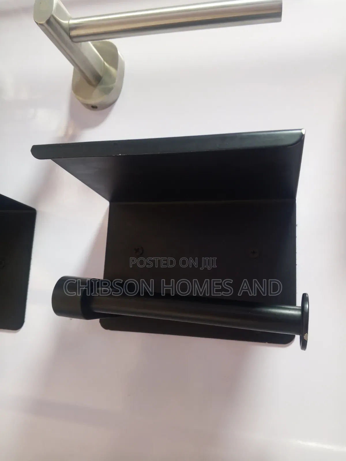 Wall Mounted Toilet Paper Holder With Shelf