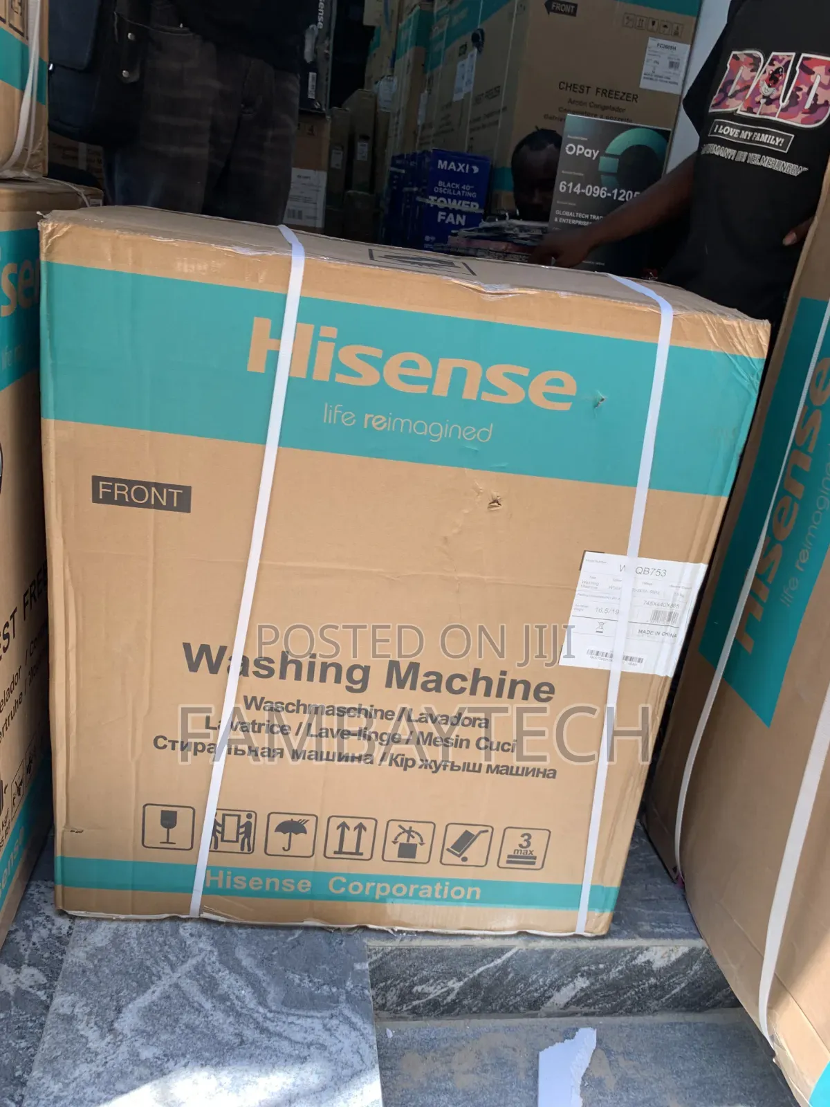 Hisense 7.5kg Top Load Washer – Modern Design, Reliable Performance