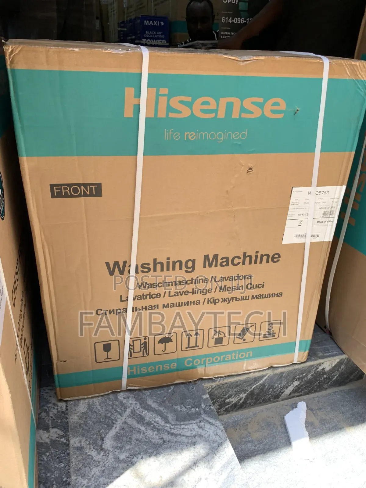 Hisense 7.5kg Automatic Washer – Built to Last