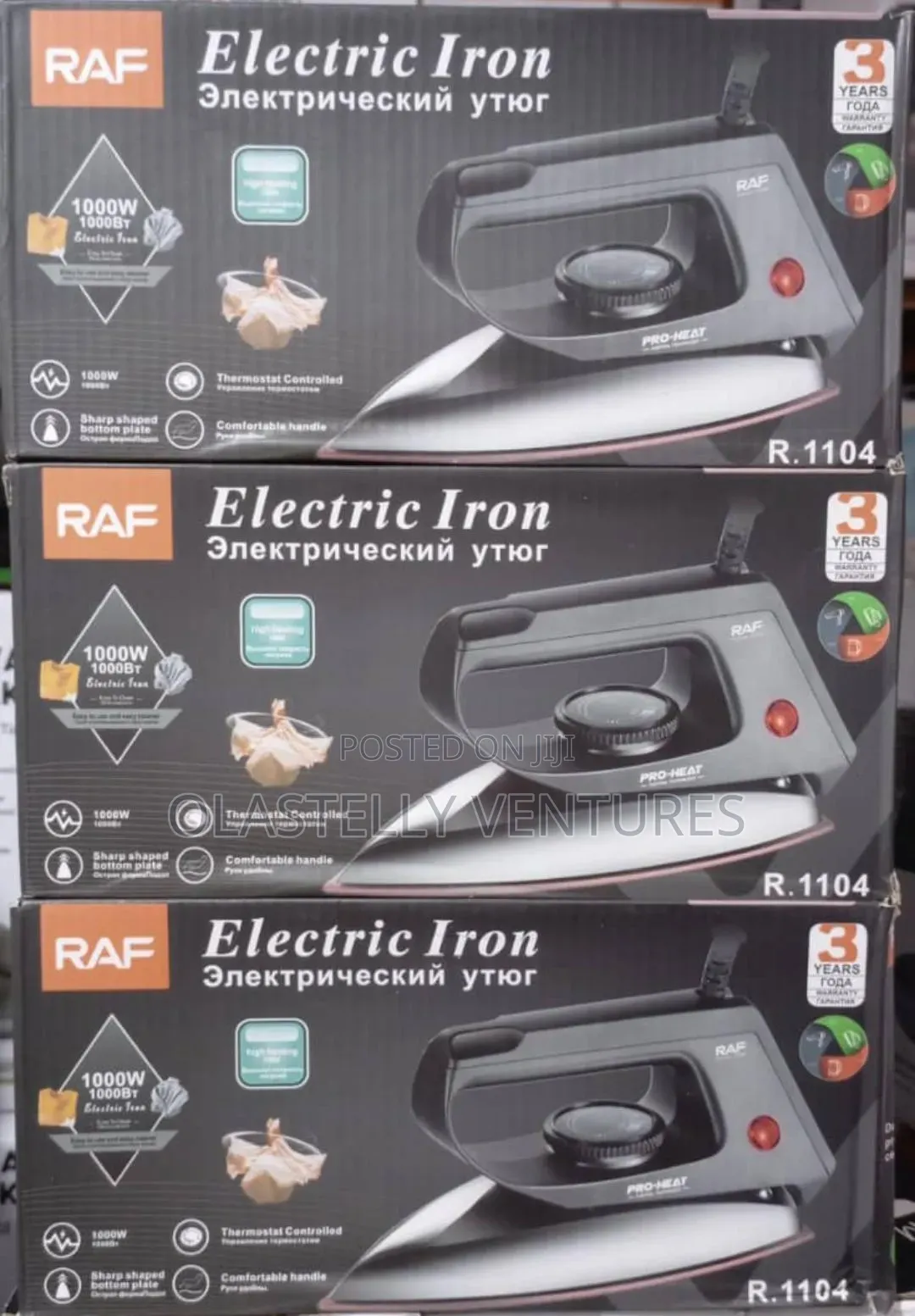 Raf Electric Dry Iron 1600w Ch