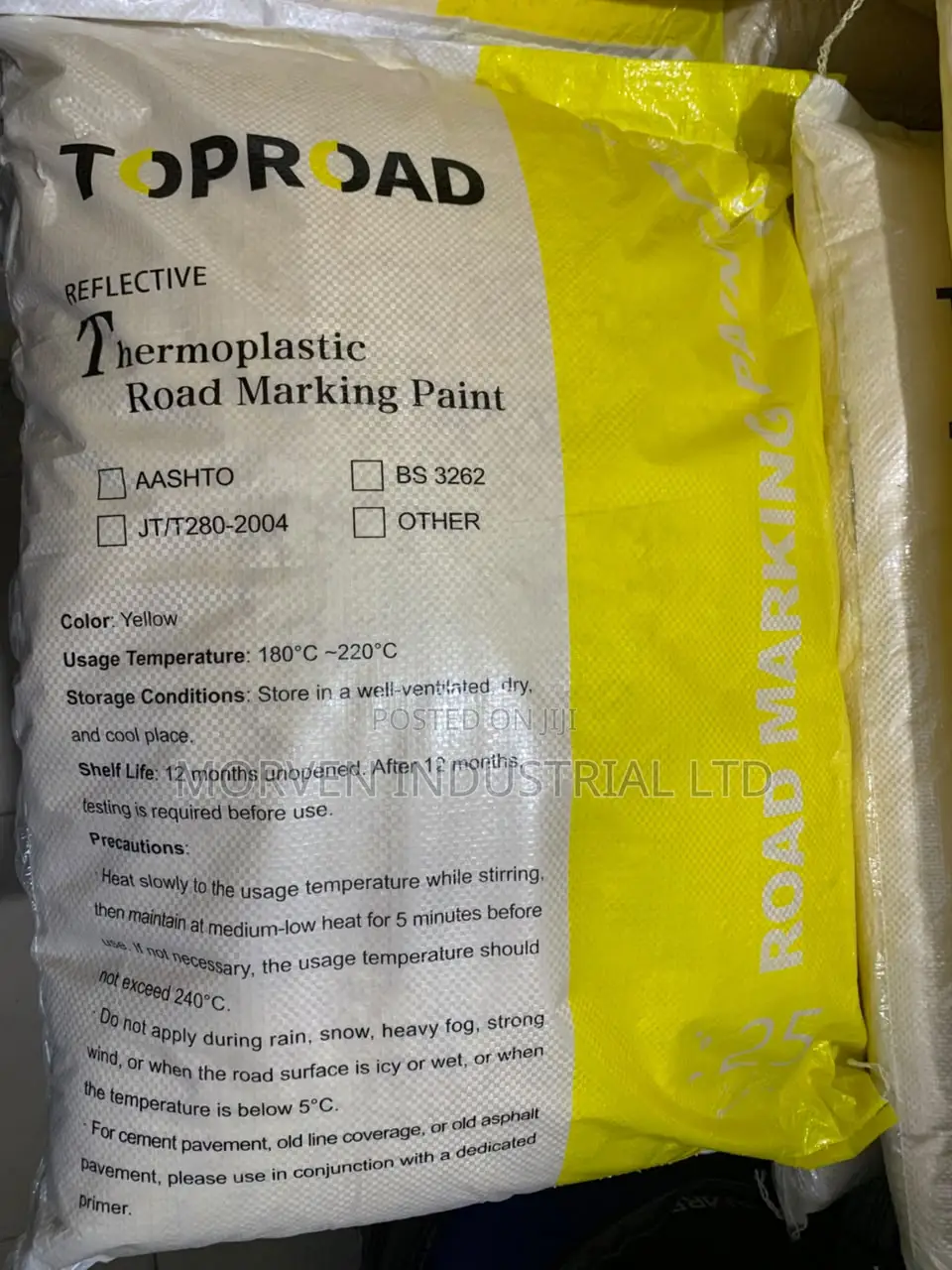 Toproad Reflective Thermoplastic Road Marking Paint