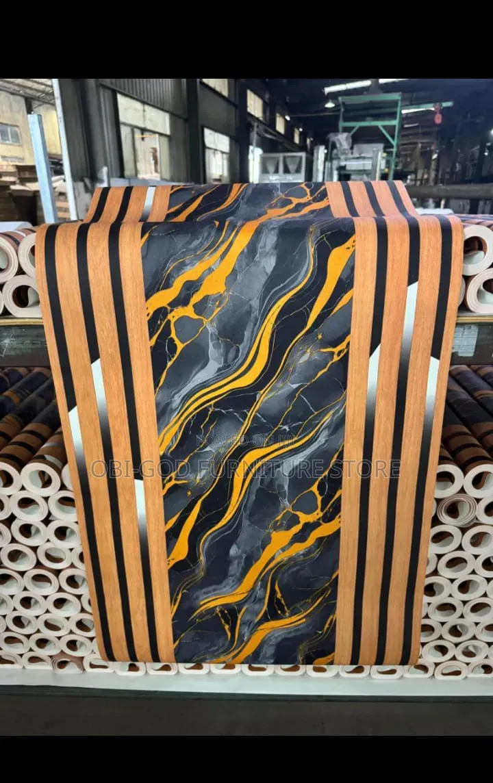 Luxury Wall Paper | Black Gold Premium Wallpaper for Home Office