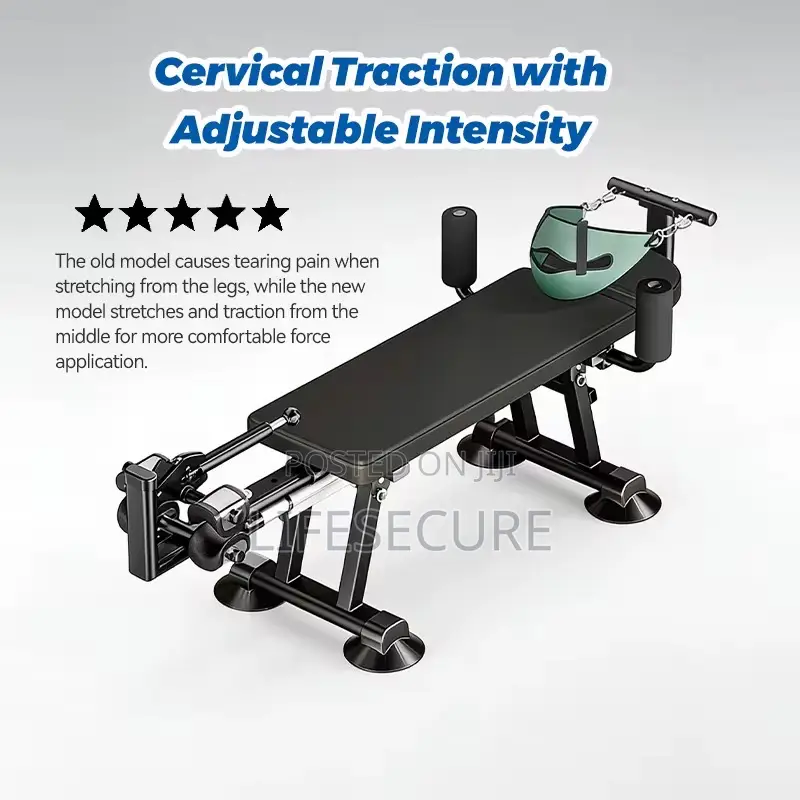 Electric Cervical and Lumbar Traction Table