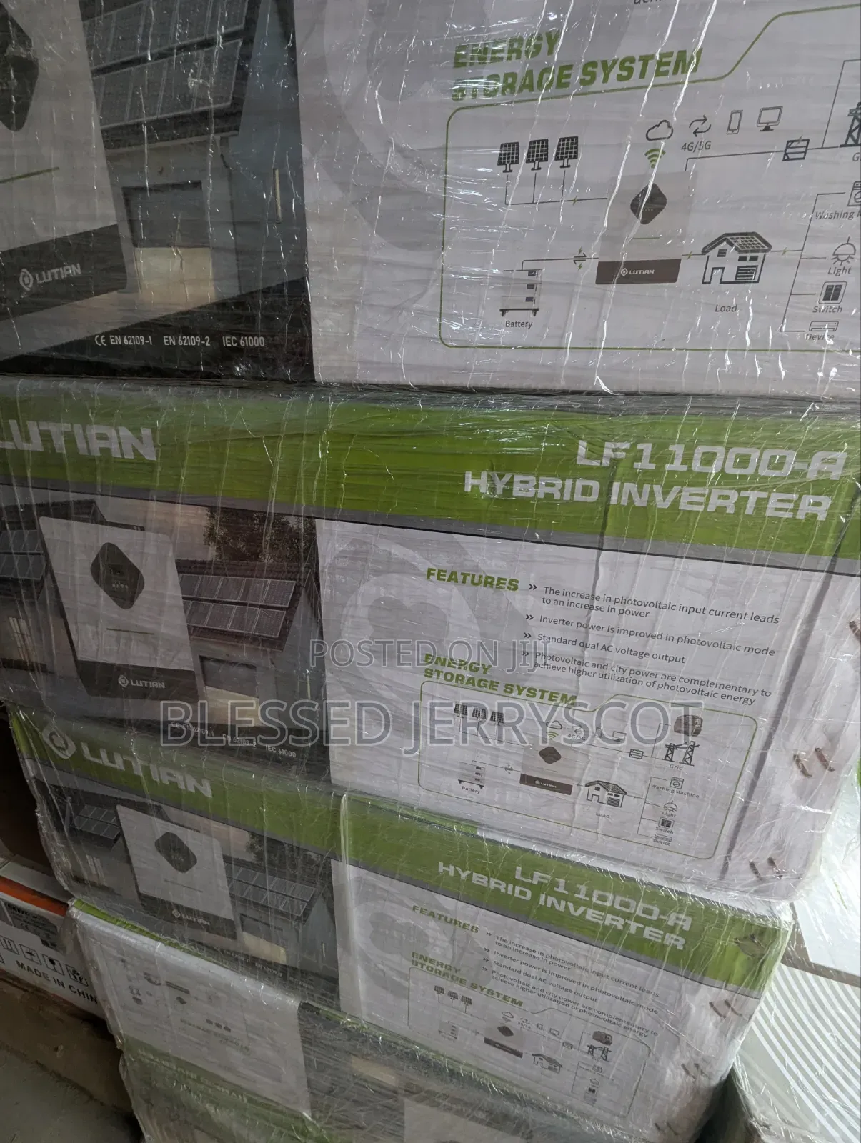 Lutian 11kva 48v Hybrid Solar Inverters Available in Stock.