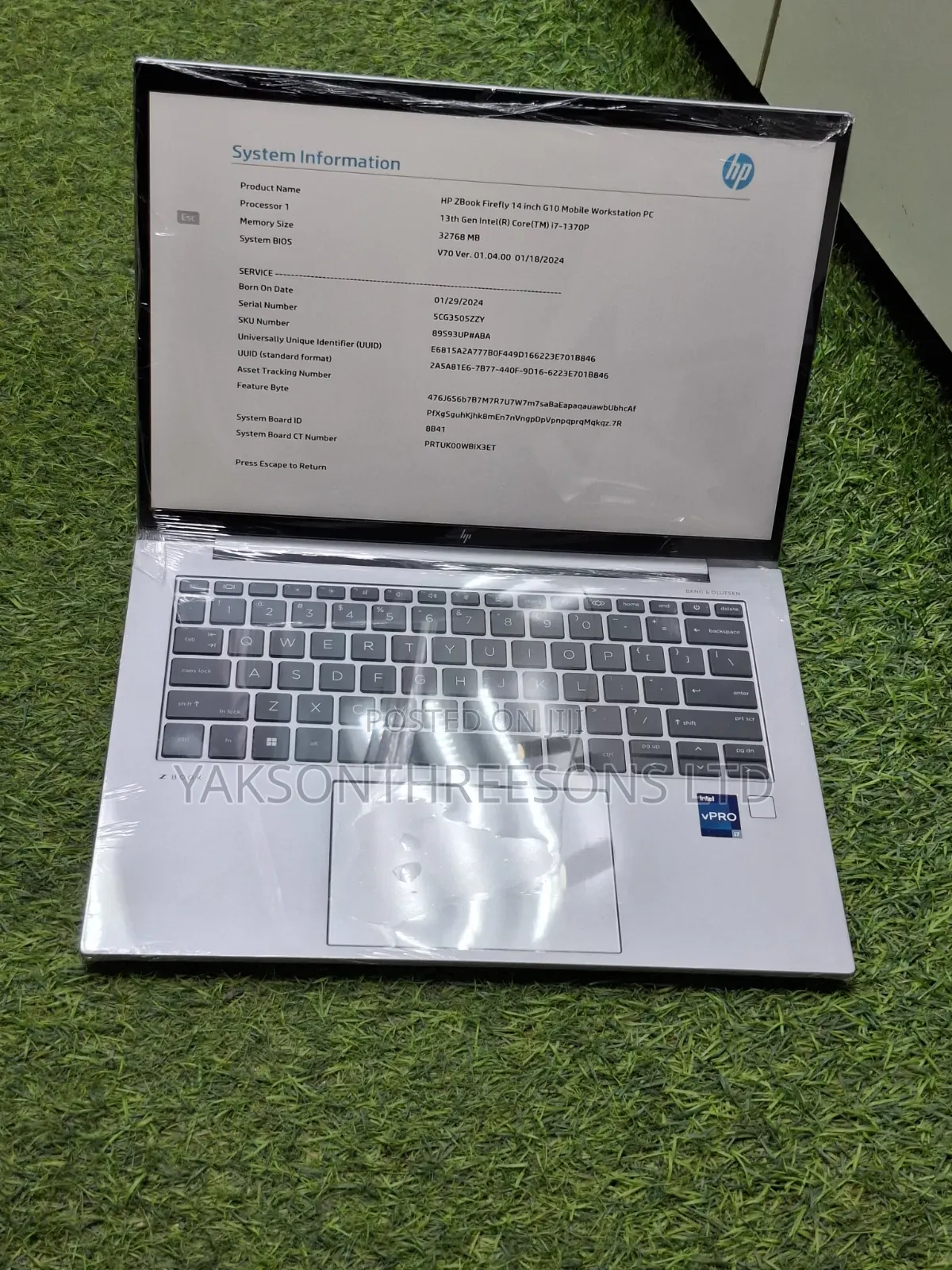 Laptop HP ZBook Firefly 14 G10 32GB Intel Core i7 SSD 512GB