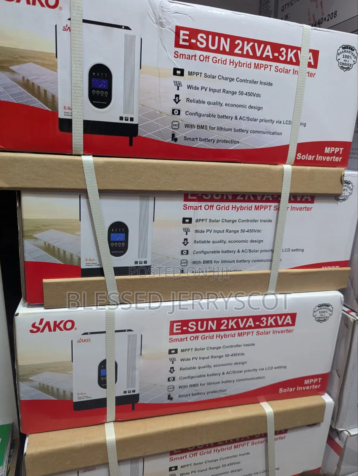 Sako 3kva 24v Hybrid Solar Inverters Available in Stock