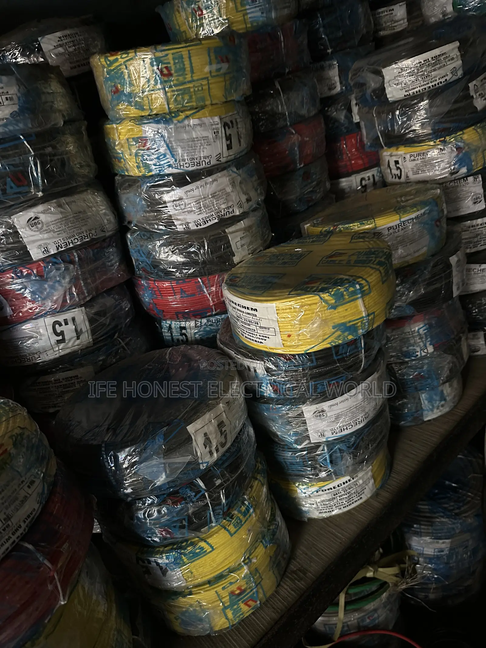 1.5mm 1core Cable