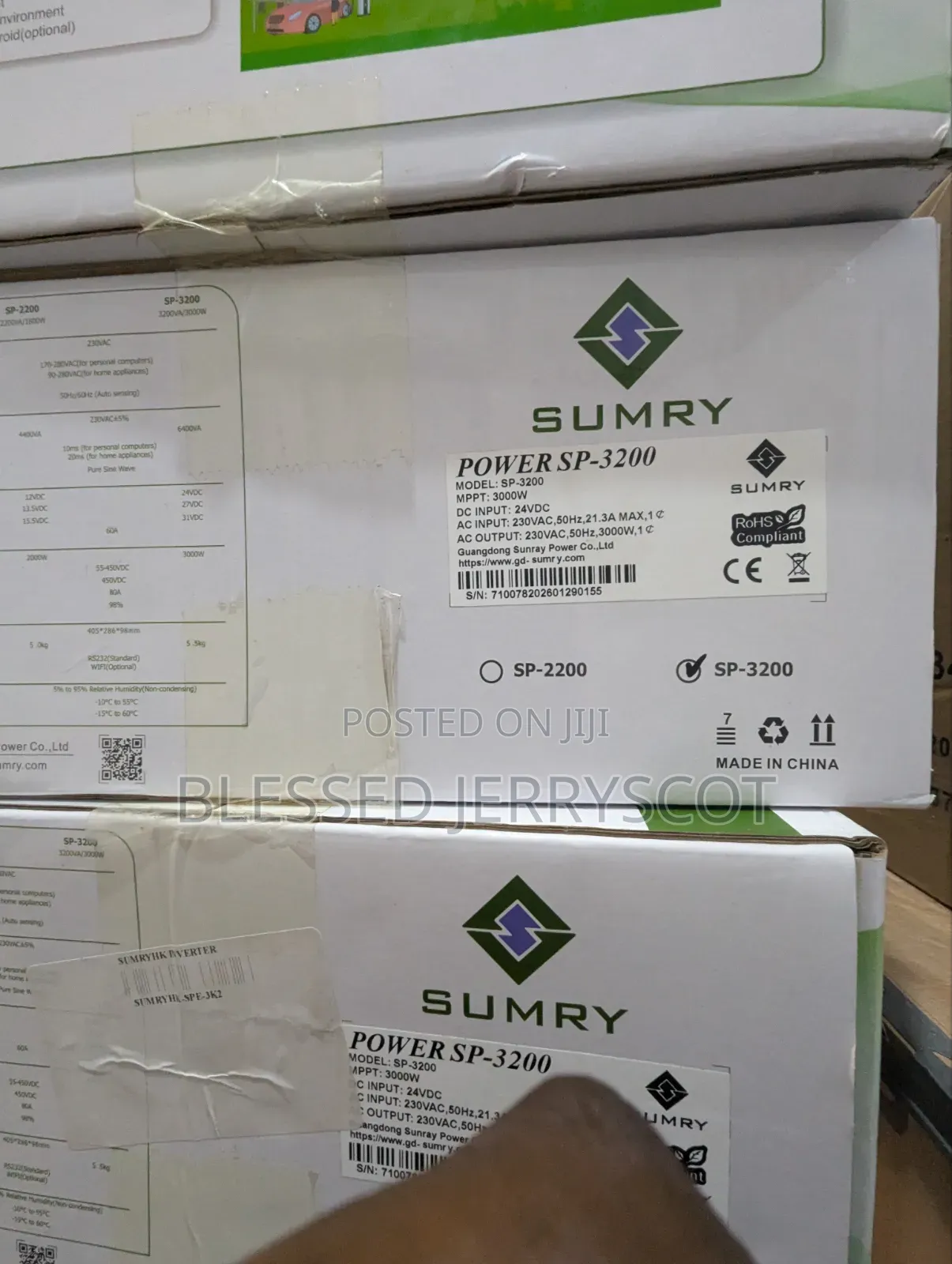 Sumry 3.2kva 24v Hybrid Solar Inverters Available in Stock.