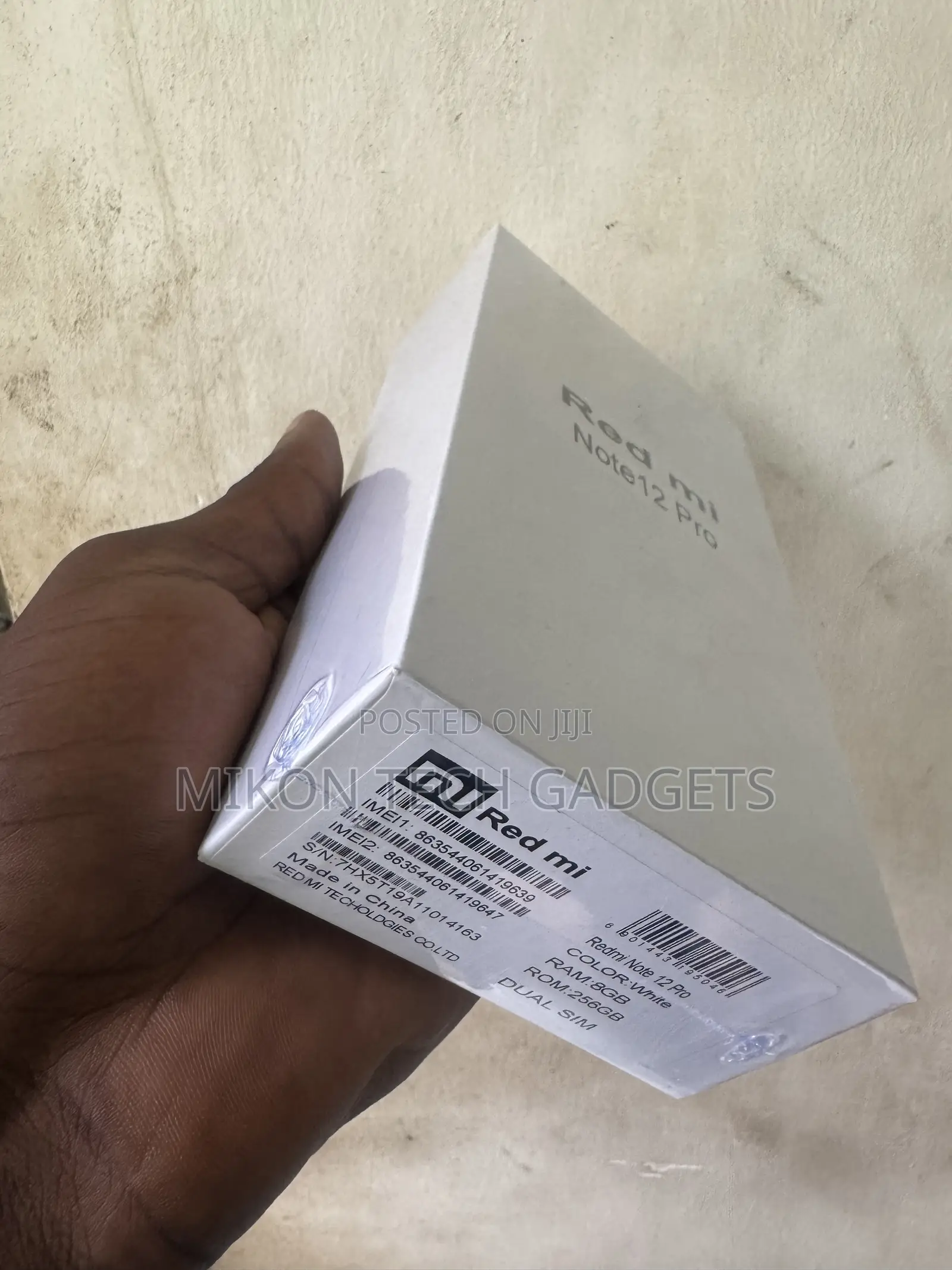 New Xiaomi Redmi Note 12 Pro 256 GB White