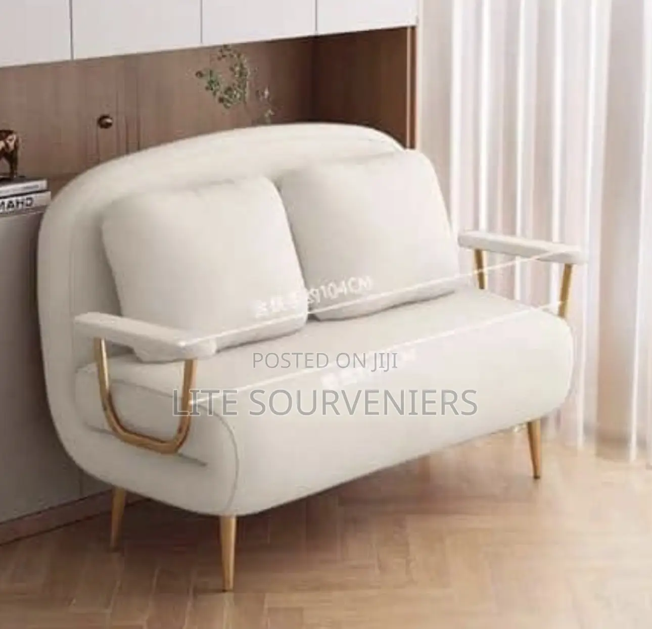 Chair Converted to Bed