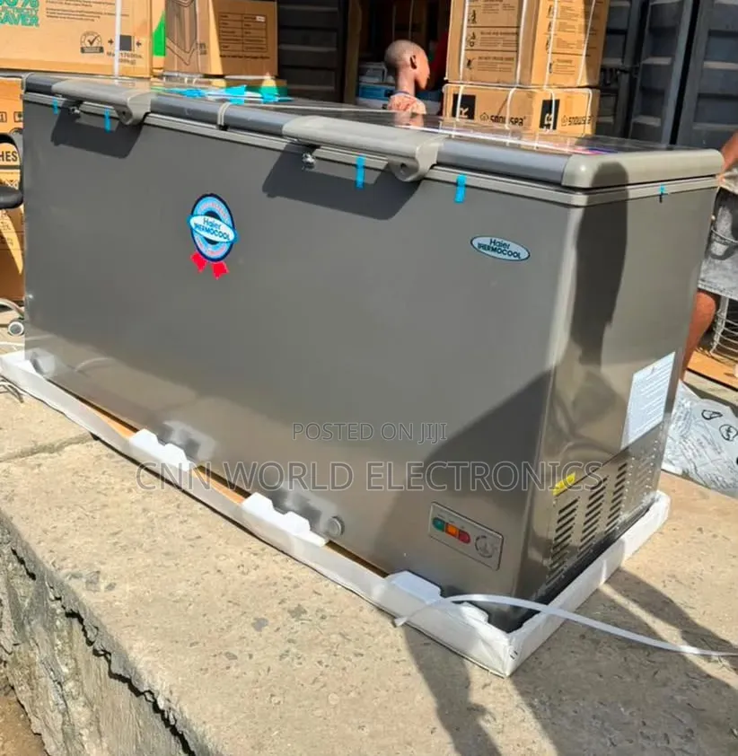 Original Haier Thermocool 519l Inverter Double Door Freezer Copper
