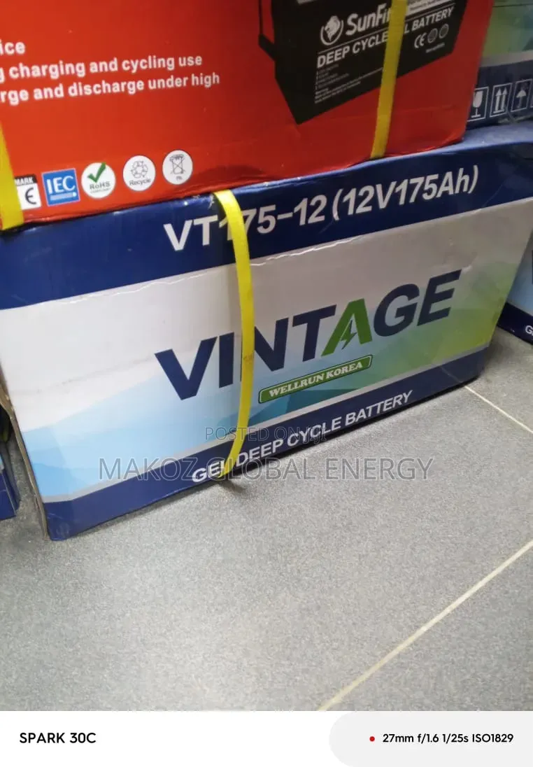 Brand New Vintage Gel Deep Cycle Battery 175ah