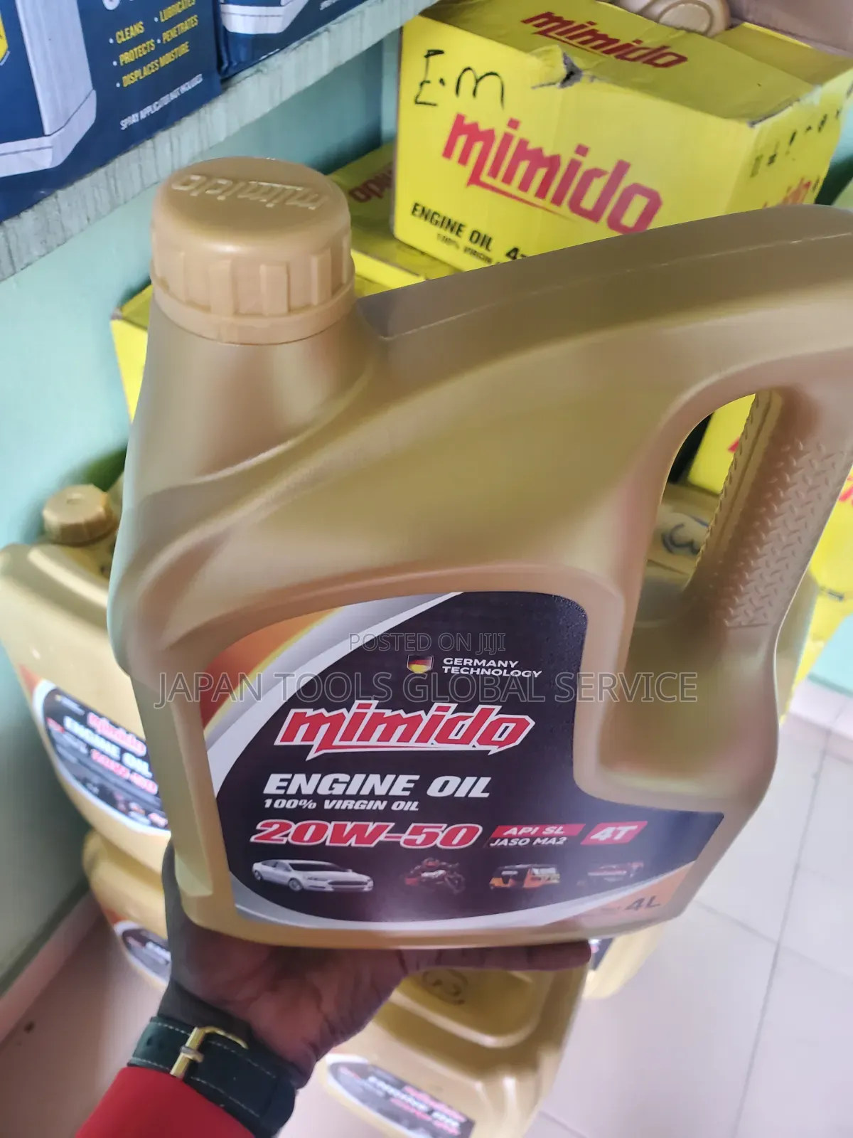 Mimido Engine Oil 20w-50 (4litre)