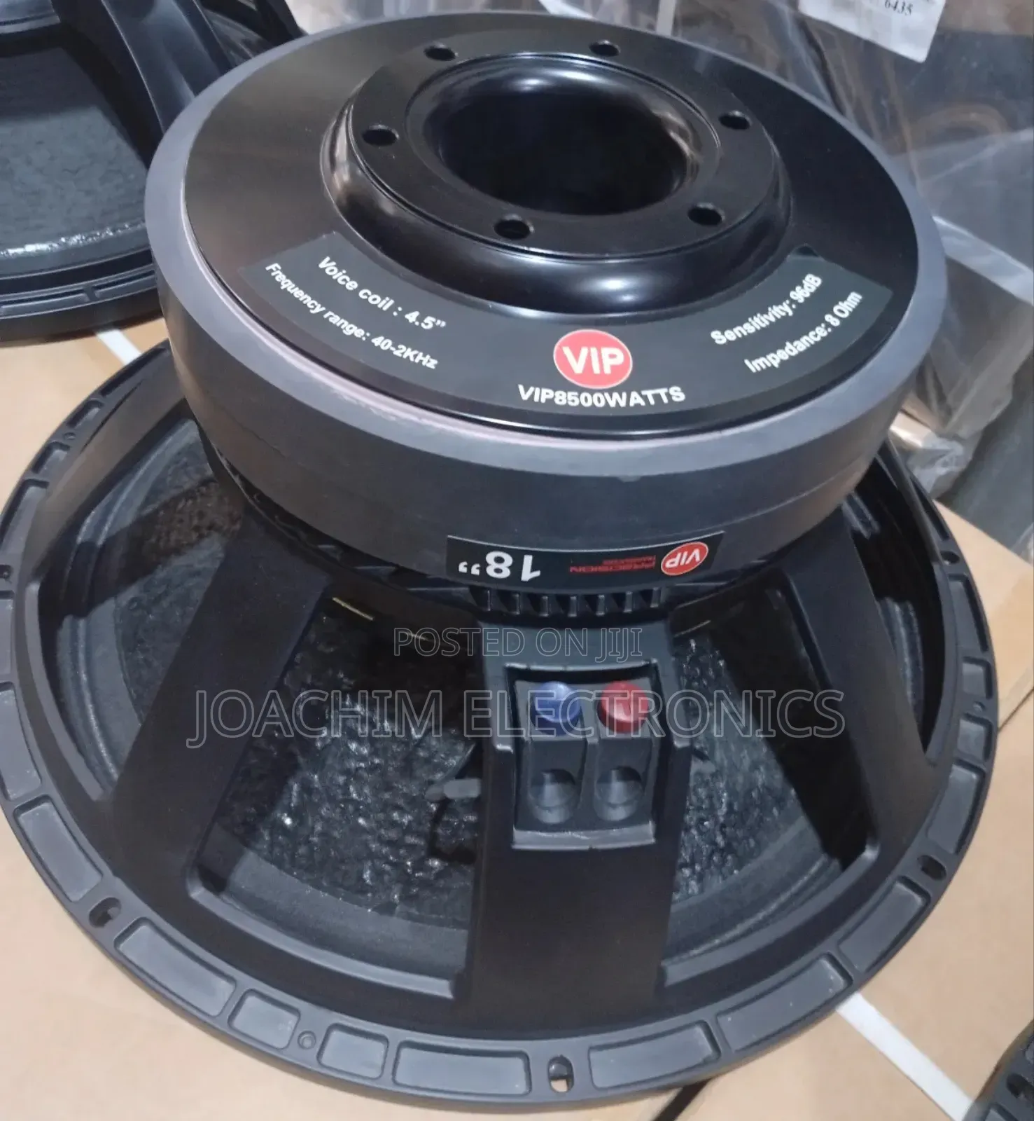 Original Vip Double Magnet Speaker 18 Inches
