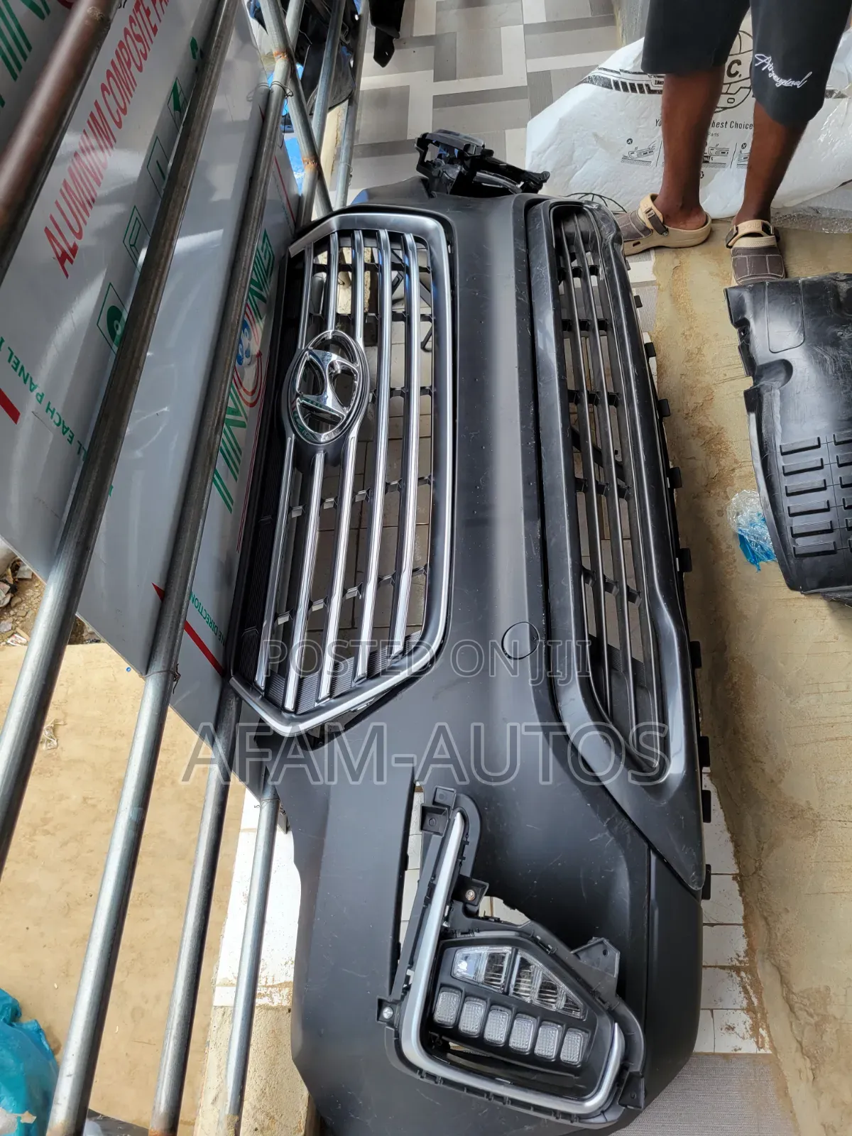 Complete Front Bumper Hyundai Santa Fee 2022