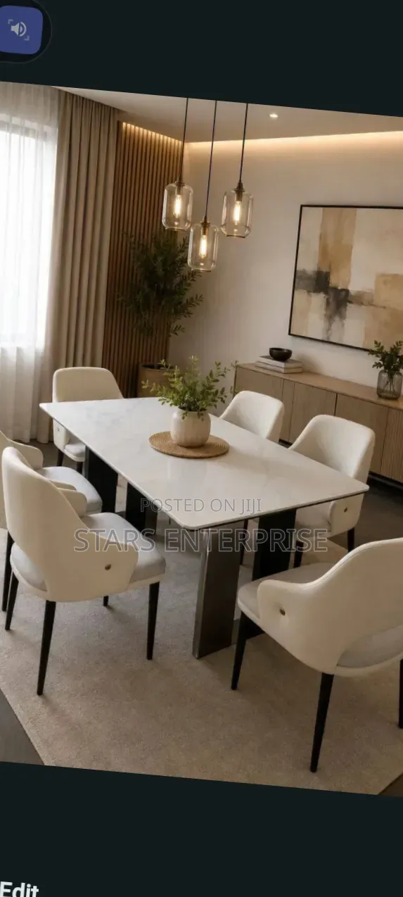 6 Seater Modern Dining