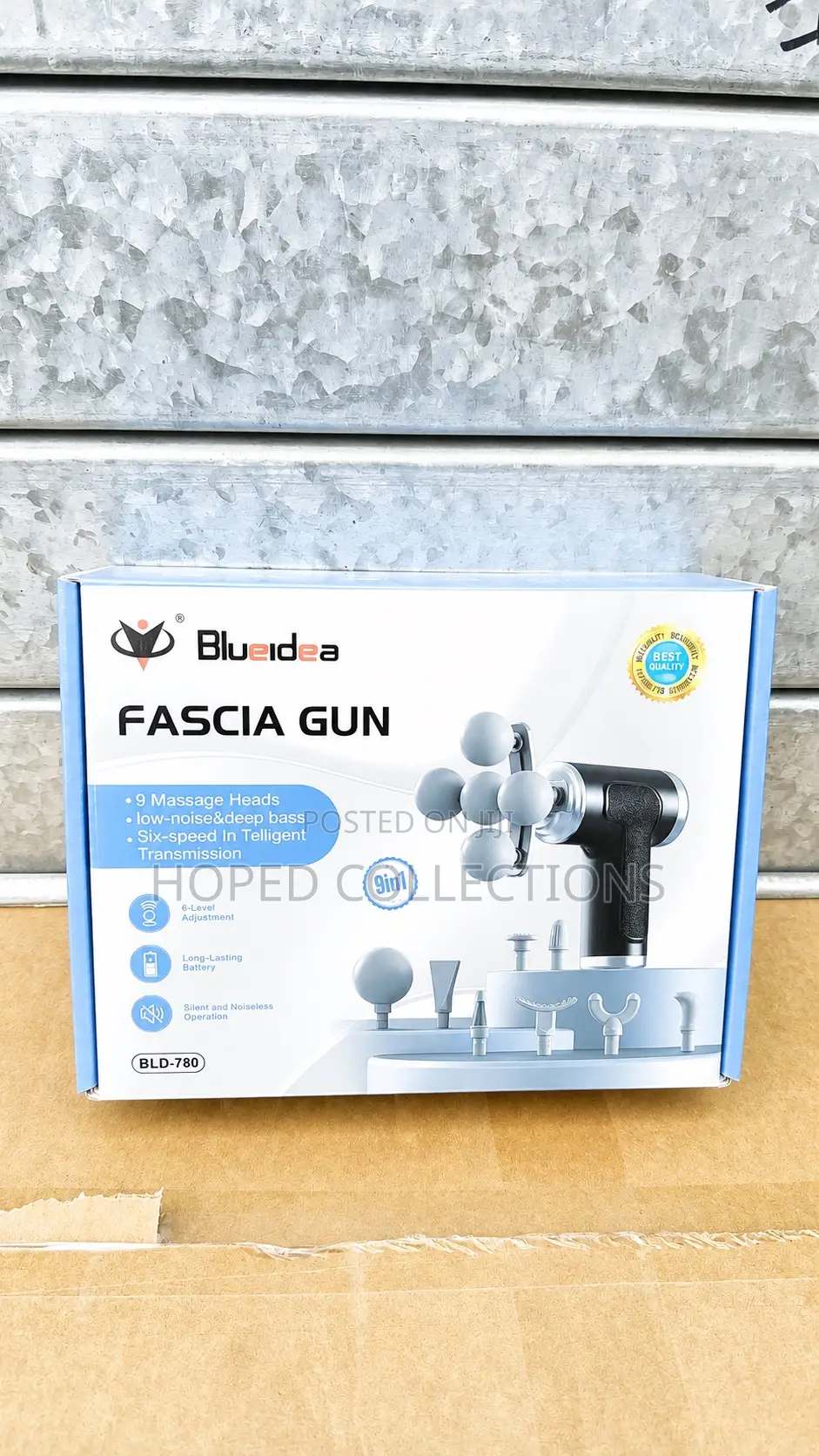 (780) Blue Idea Massage Gun
