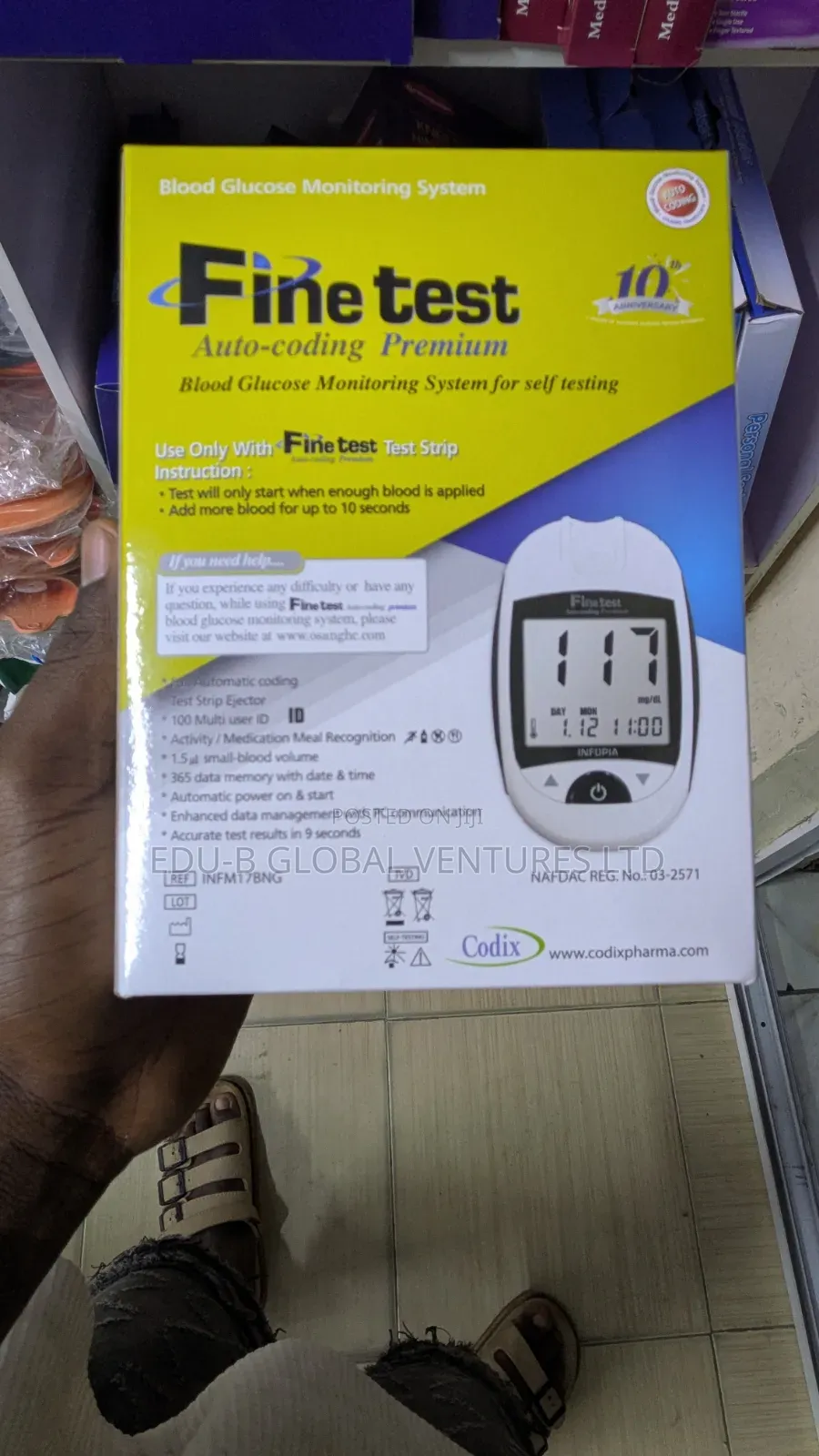 Fine Test Glucometer