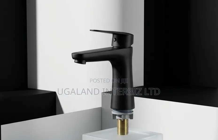 Sleek Matte Single Lever Basin Tap