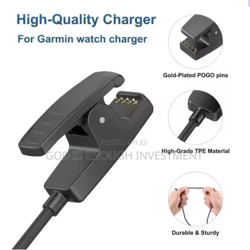 Garmin Forerunners 35/230/235/630/735xt/645/ Smart Watch Charger (Usb)