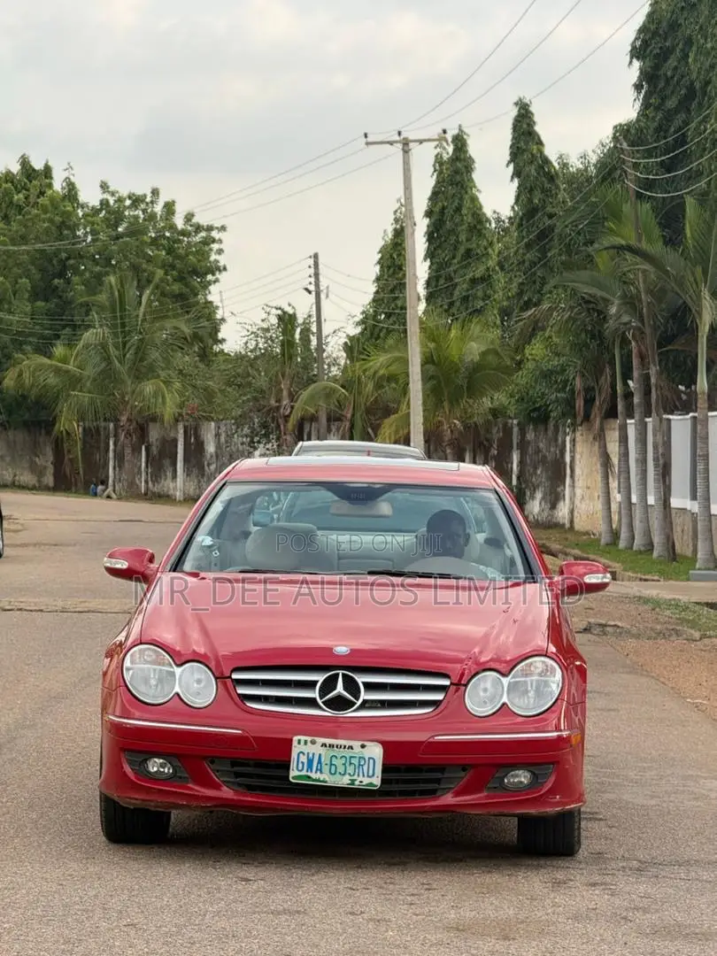 Mercedes-Benz CLK 350 Coupe 2008 Red