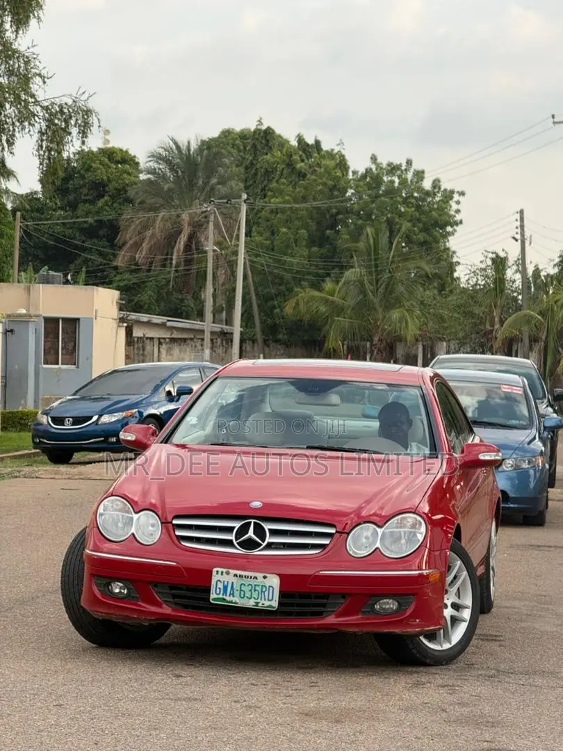 Mercedes-Benz CLK 350 Coupe 2008 Red