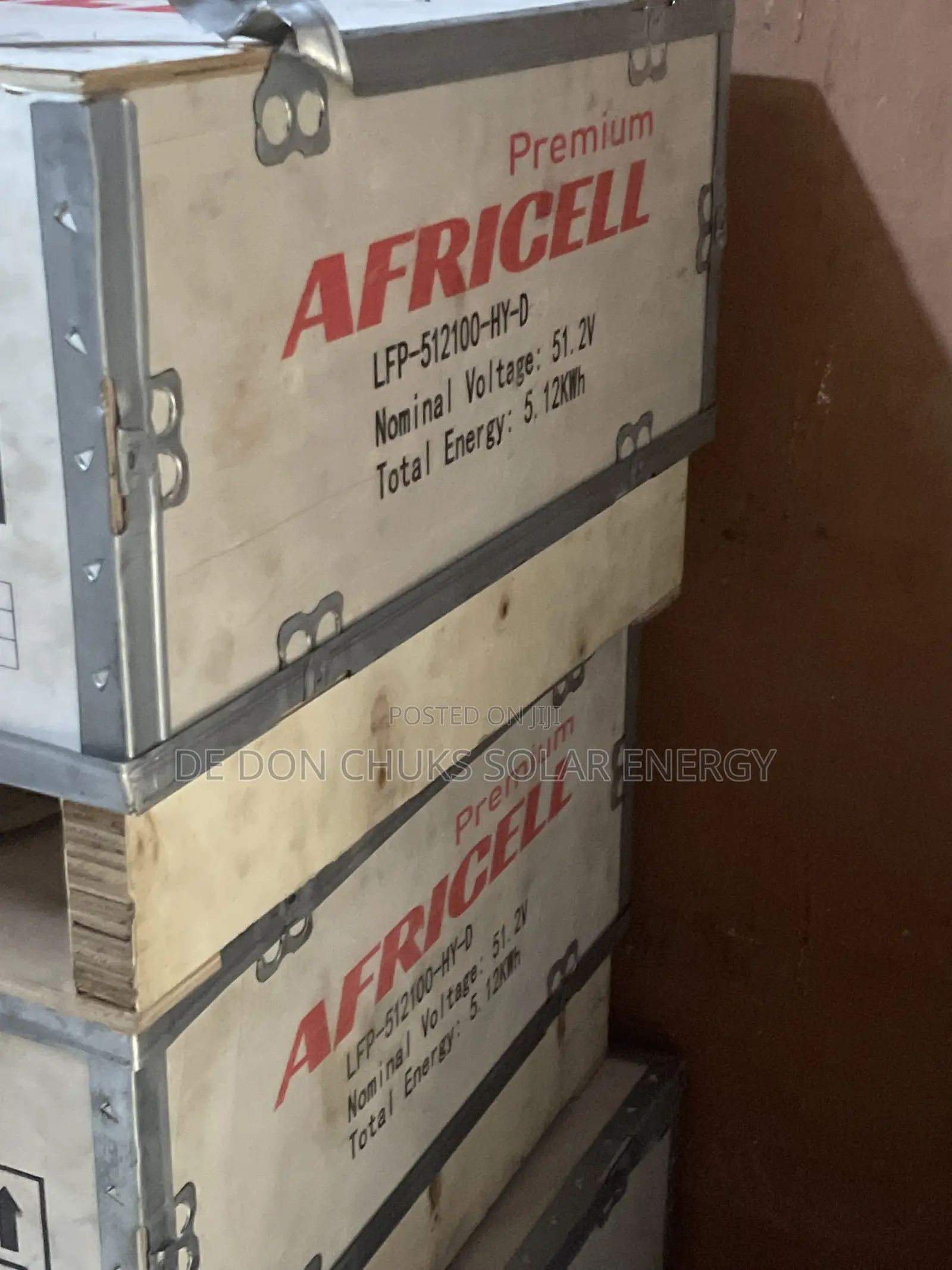 5kwh 51.2v Africell Lithium Battery