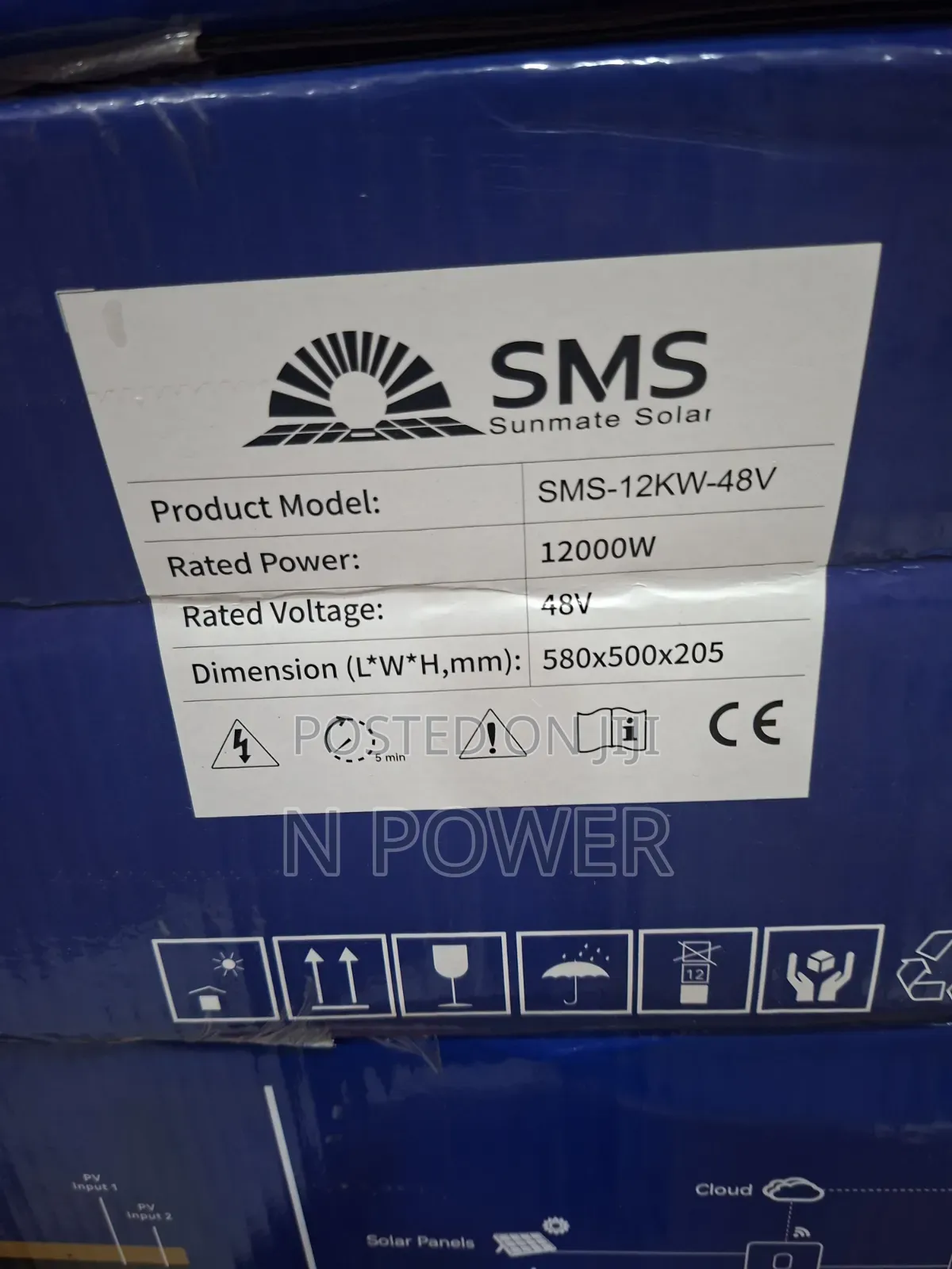 Sma Solar 12kva/48v Hybrid Inverter High Quality