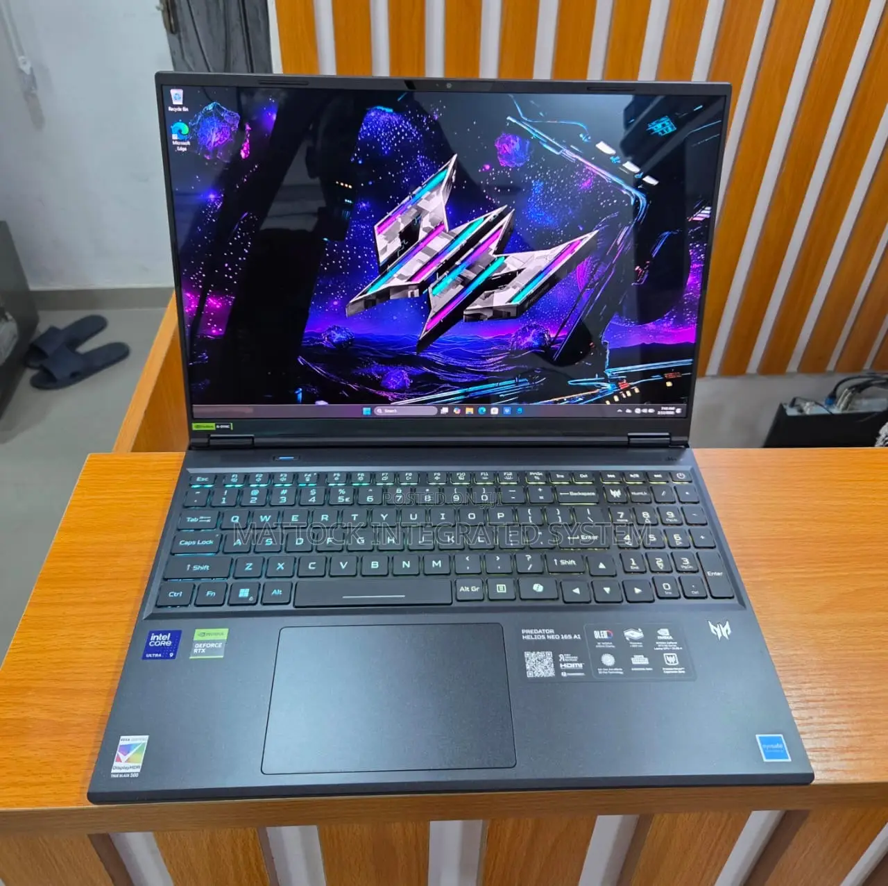 Laptop Acer Predator Helios Neo 16 16GB Intel Core Ultra 9 SSD 1T