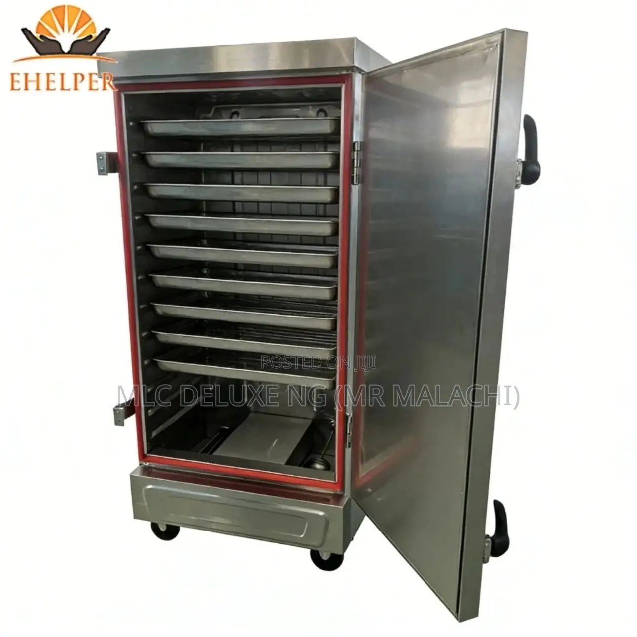 Restaurant Steam Oven 12 Trays / Chicken , Fish , Eggs , Rice Steamer