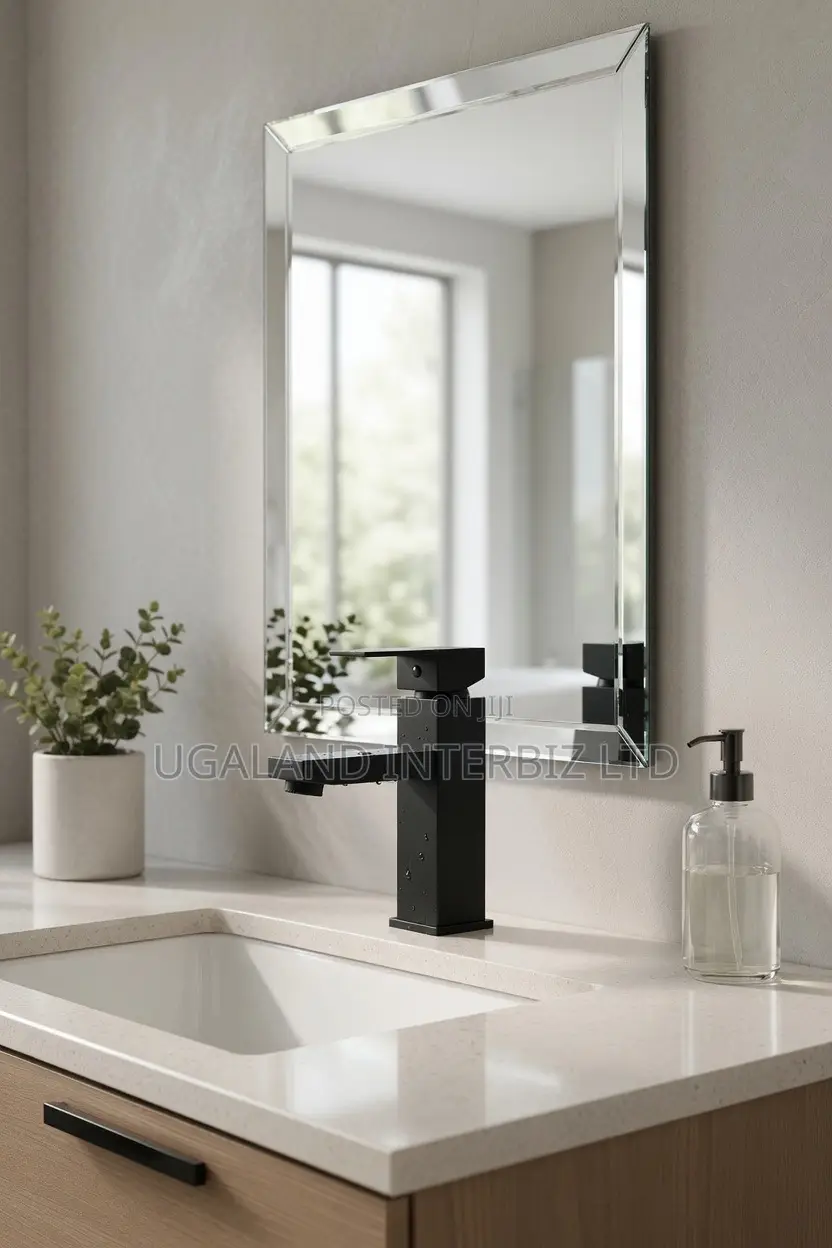 Sleek Matte Square Basin Faucet