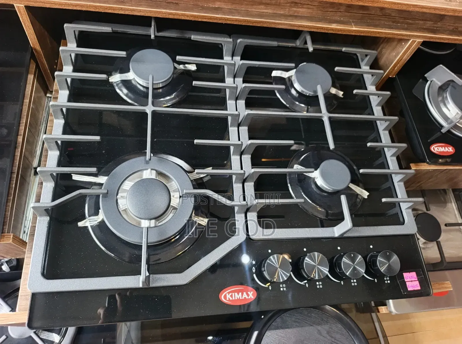Original Kimax Built-in Turkish Design 4 Burners Auto Ignition Gas