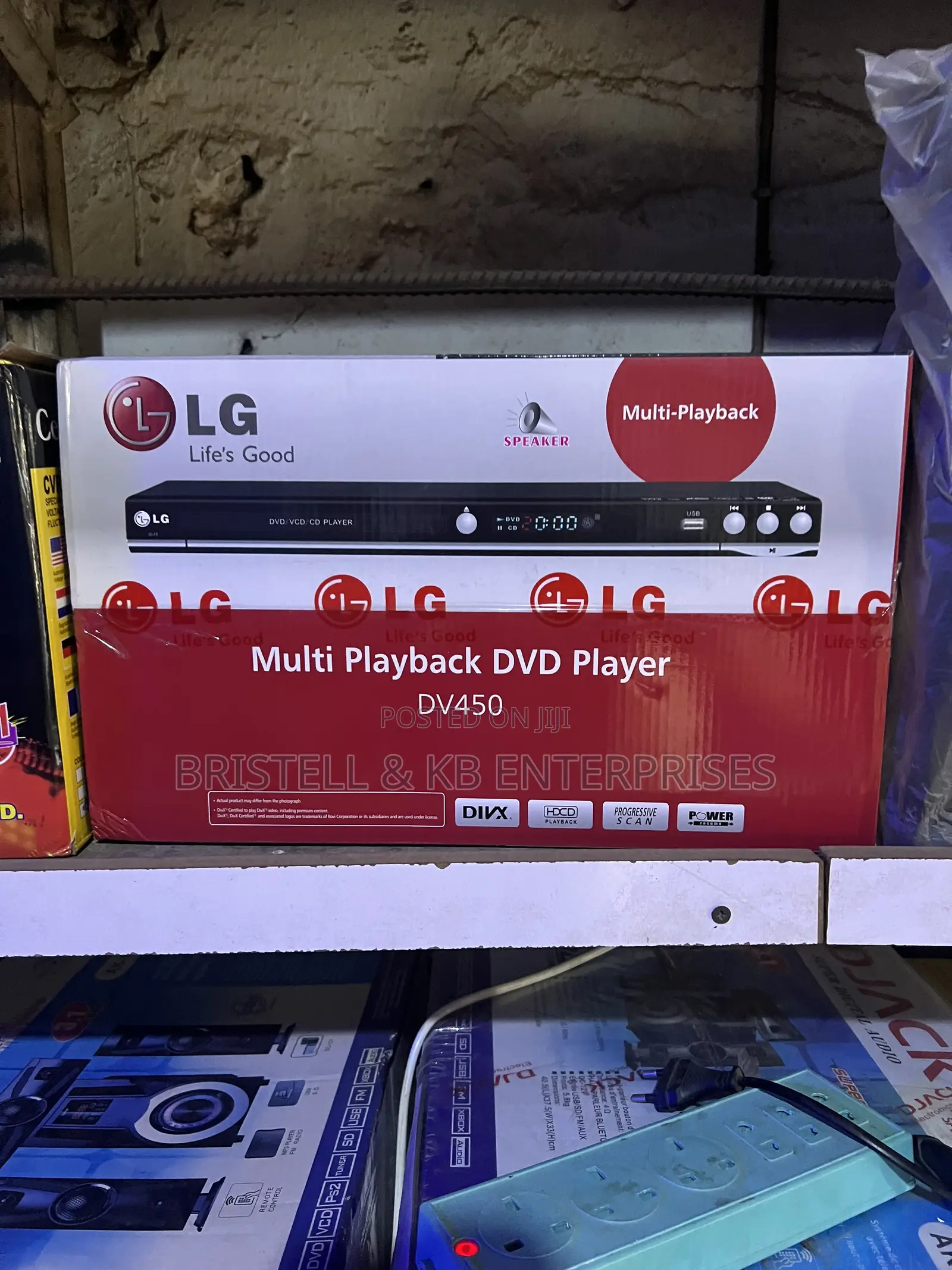 Original Lg DVD Player, Multi Playback DVD Player Dv450