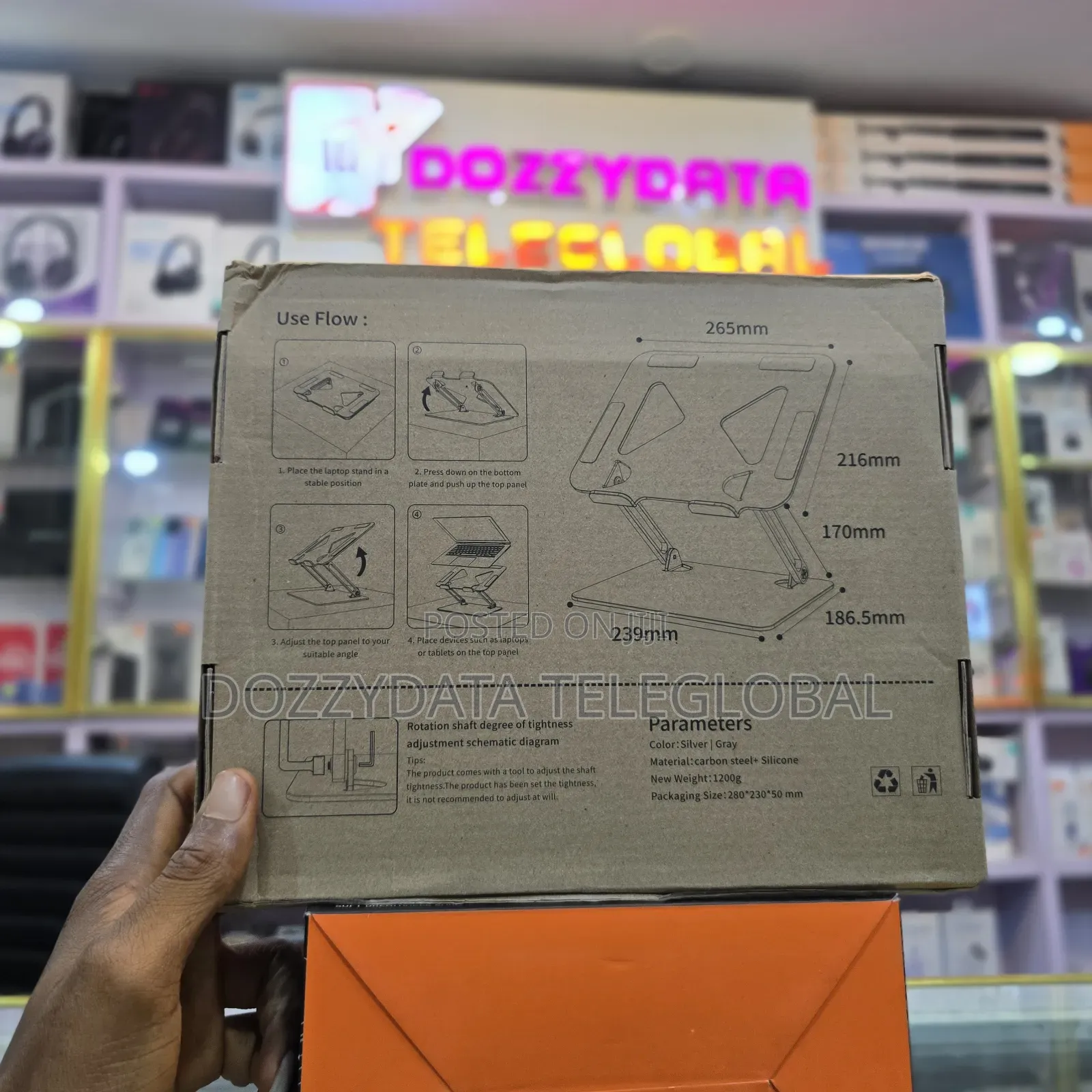 Metal Foldable Laptop Stand