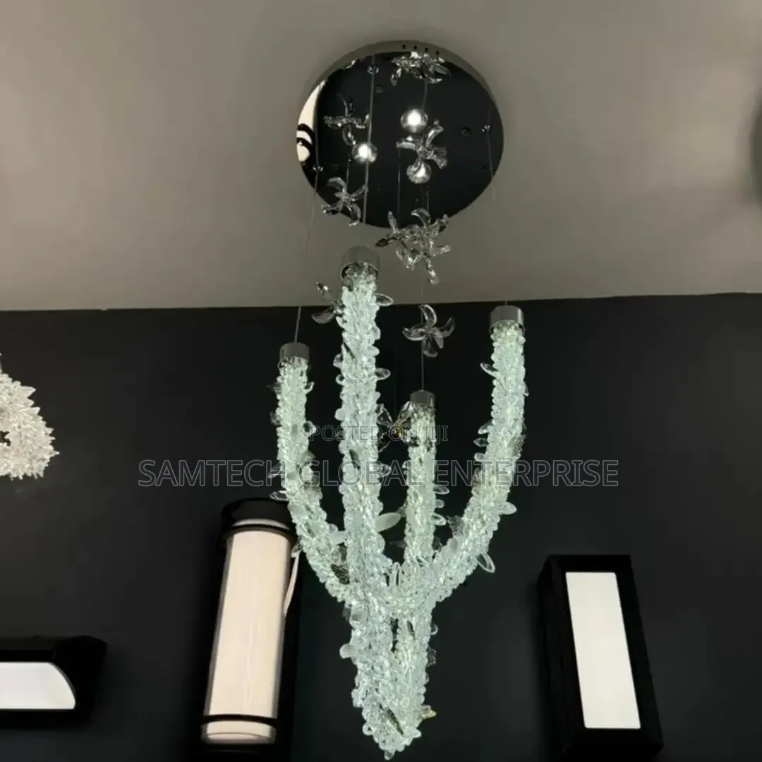 Luxury Crystal Chandelier Light for Living Room, Staircase Foyer