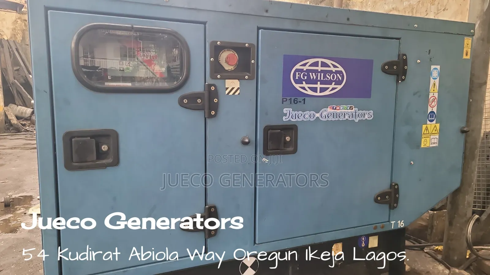 15kva Tokunbor Perkins Generator.