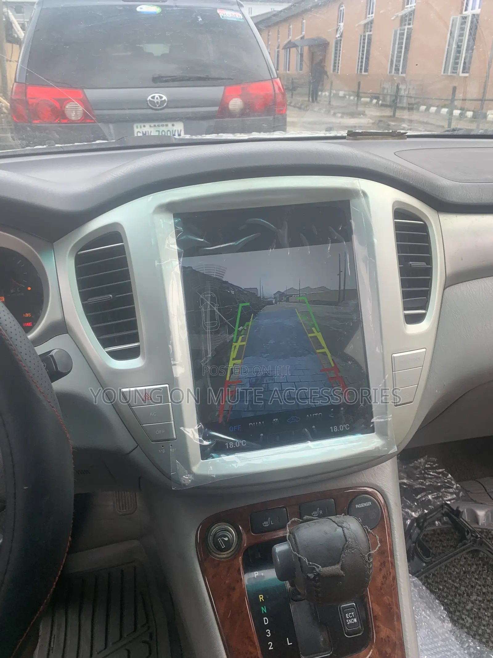 2002-2007 Toyota Highlander Tesla Android Navigation System + Reverse