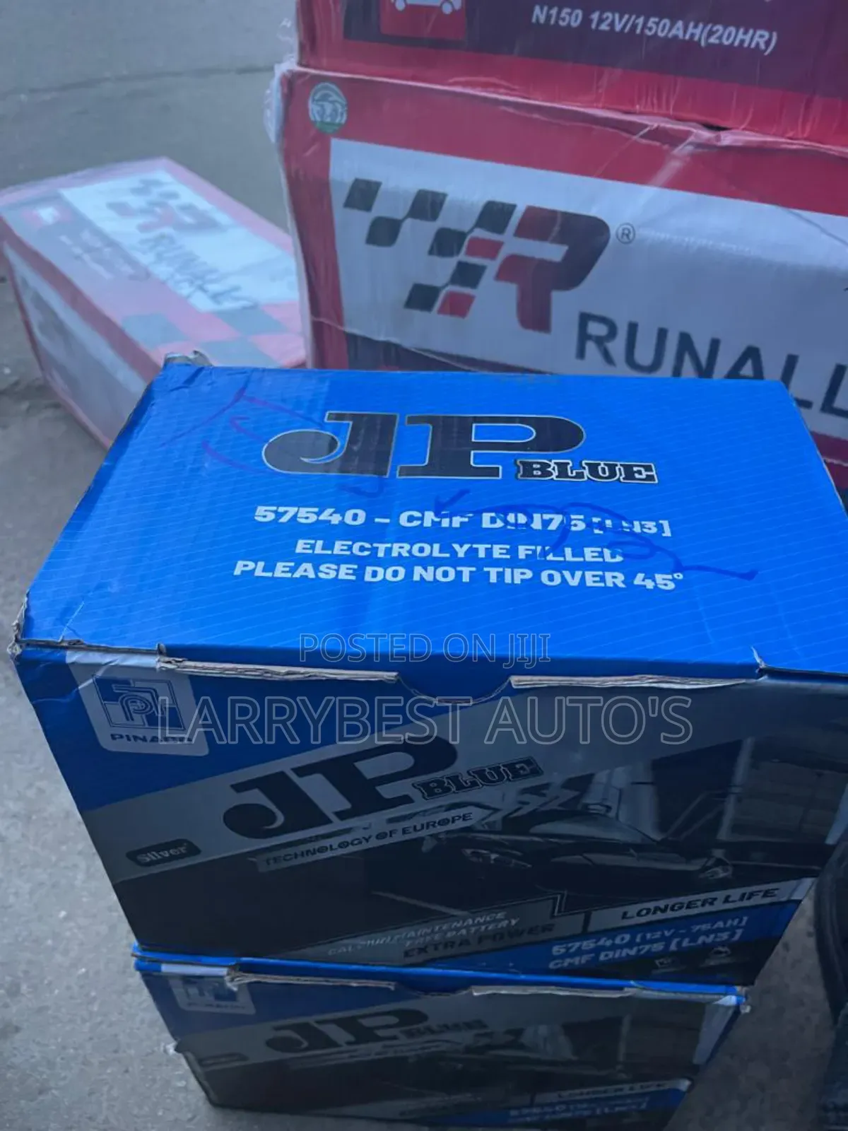 Made in Vietnam 75ah Jp Battery