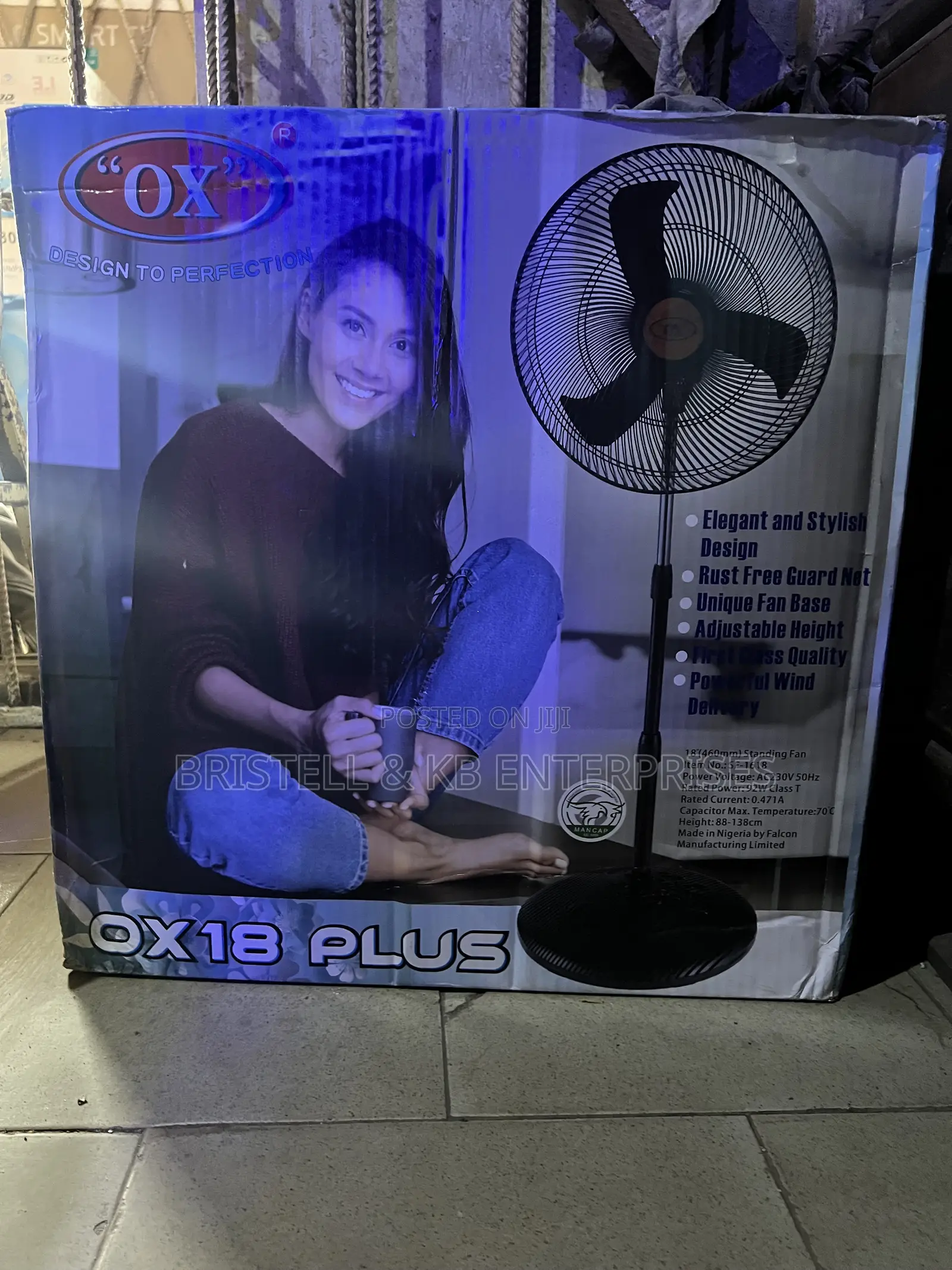 Original Ox Standing Fan