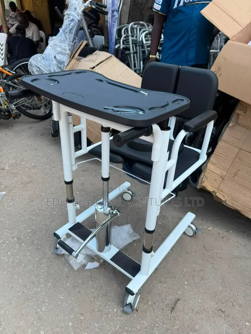 Hydraulic Patient Lift Transfer Wheelchair,