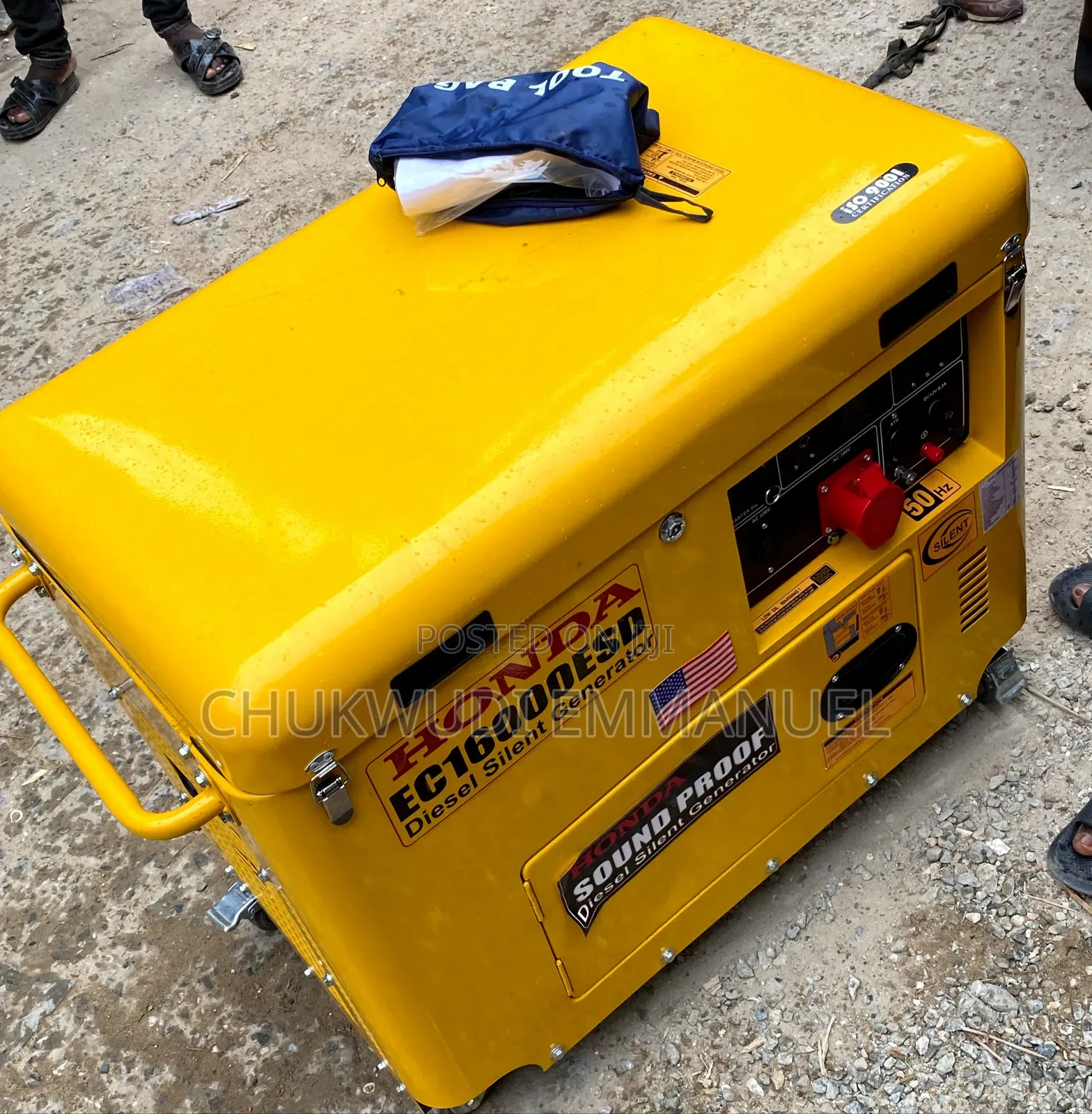 Heavy Duty Honda Ec16000esd 15kva Diesel Generator