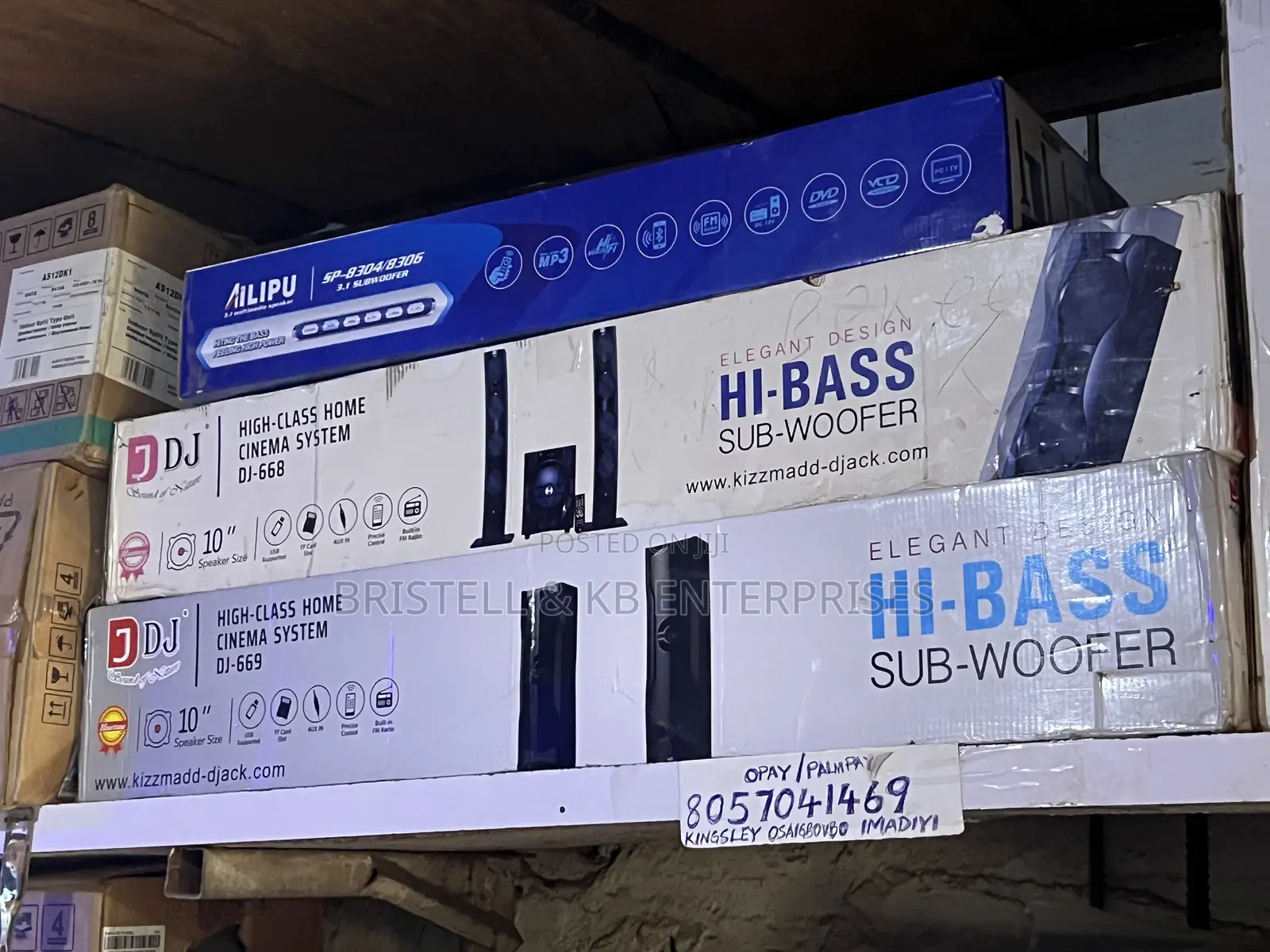 Original Premium Quality Djack High Class Home Theater Sound System