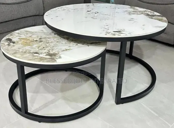2 in 1 Marble Centre Table