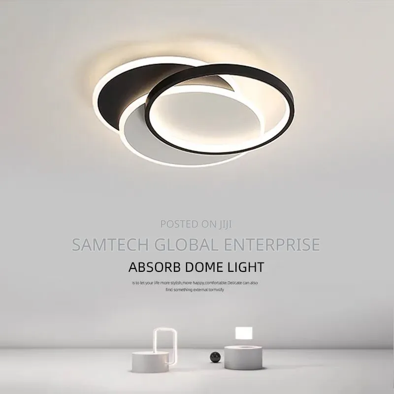 Modern Led Ring Ceiling Light – Minimalist Flush Mount Fixture