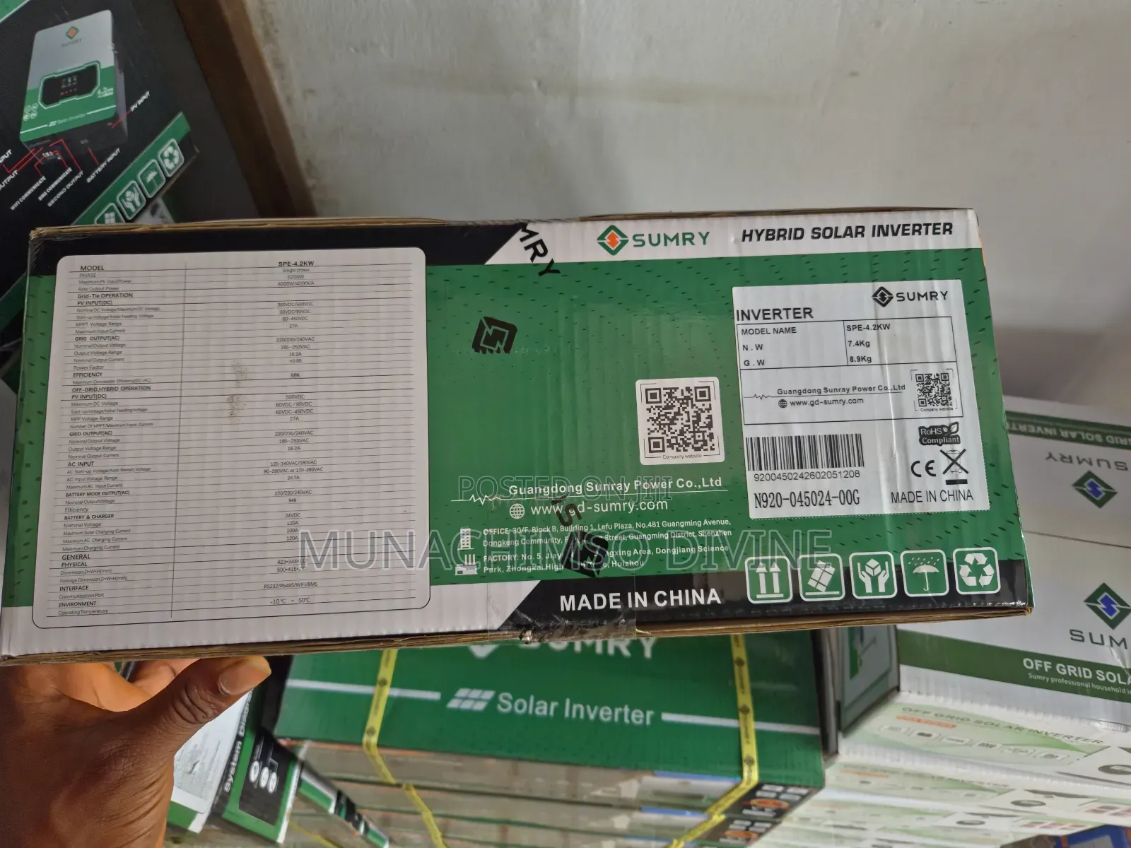 4.2kva 24v Hybrid Sumry Inverter