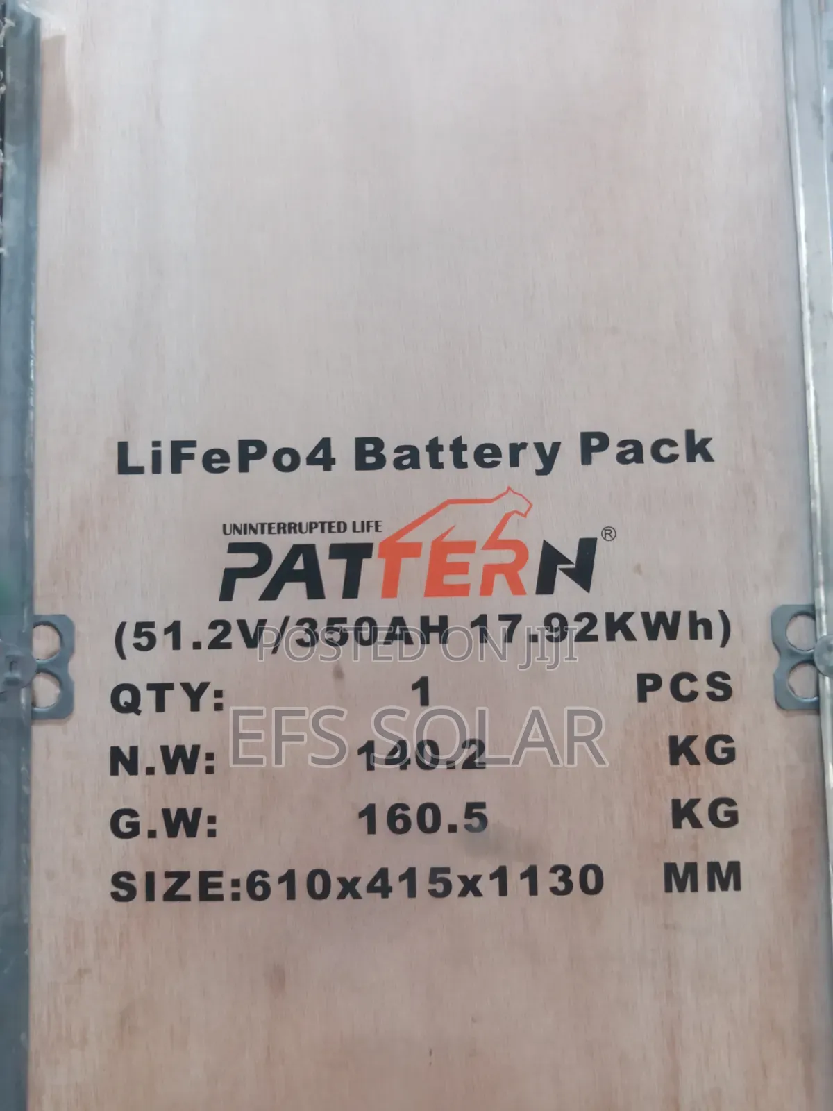 Pattern 17.92kwh 48v Lithium Battery
